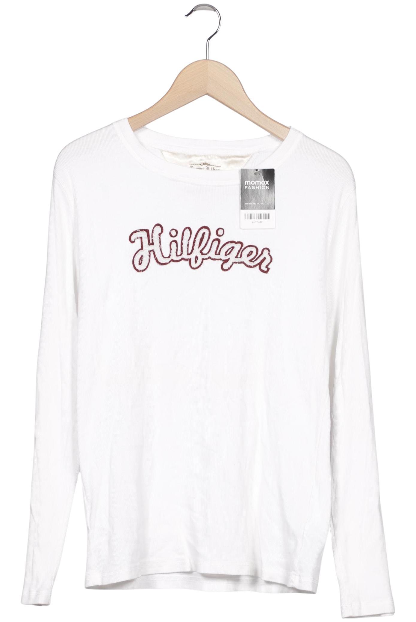 

Tommy Hilfiger Damen Langarmshirt, weiß, Gr. 44