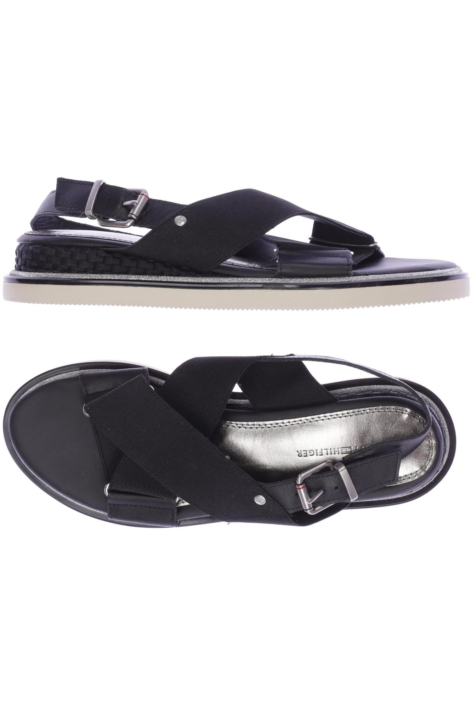 

Tommy Hilfiger Damen Sandale, schwarz, Gr. 39