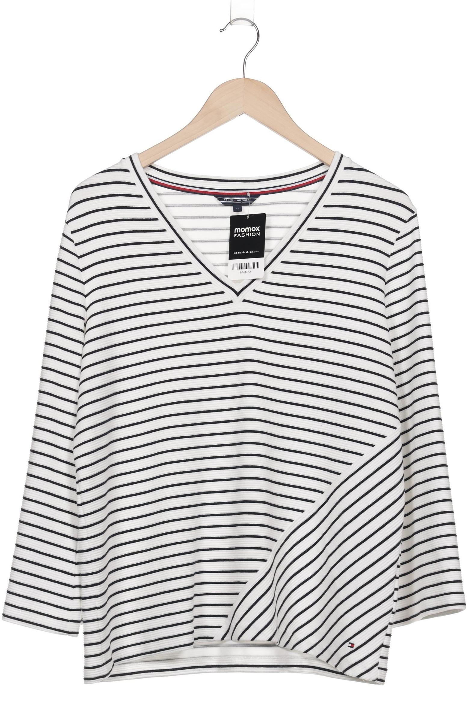 

Tommy Hilfiger Damen Langarmshirt, weiß, Gr. 44