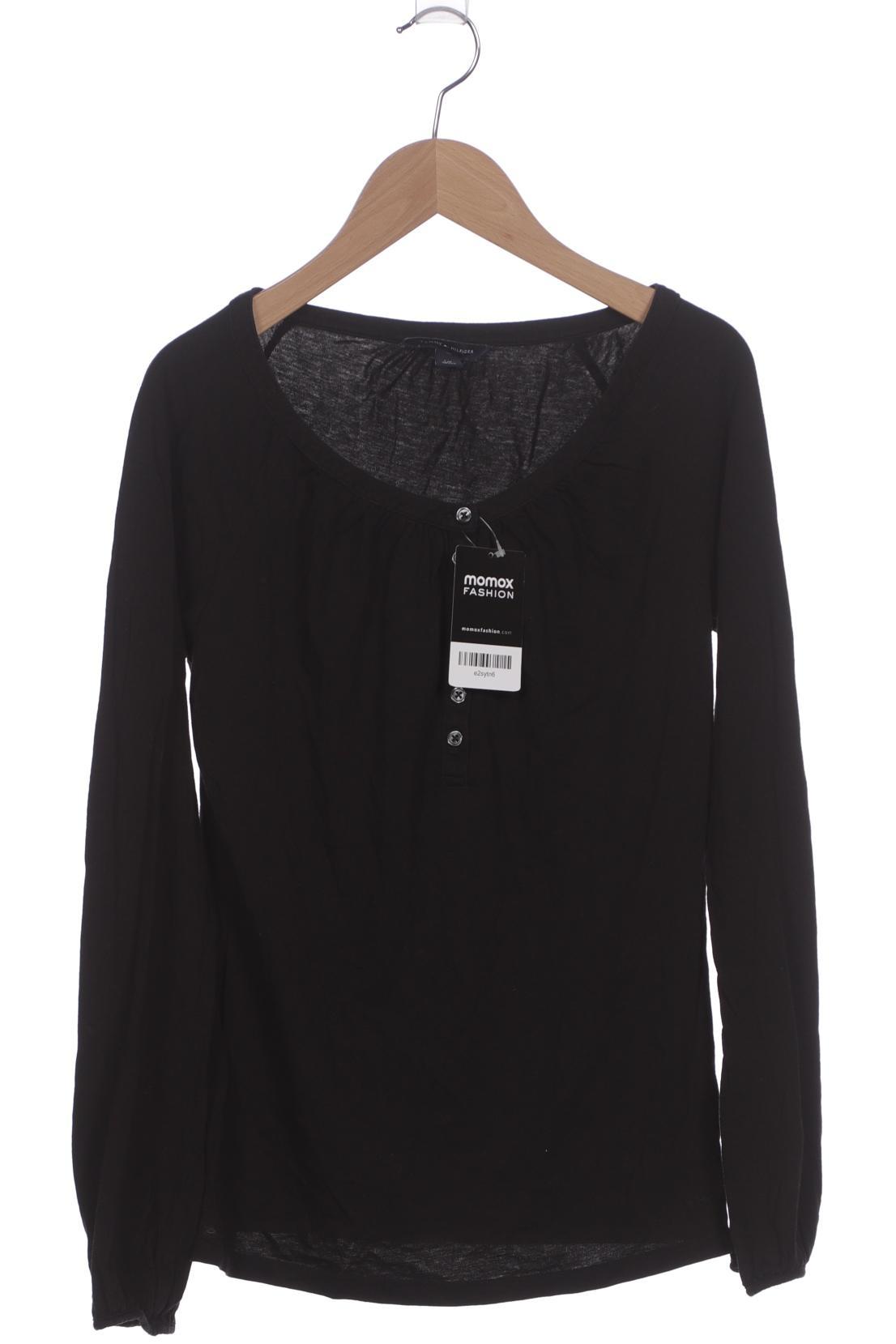 

Tommy Hilfiger Damen Langarmshirt, schwarz, Gr. 36