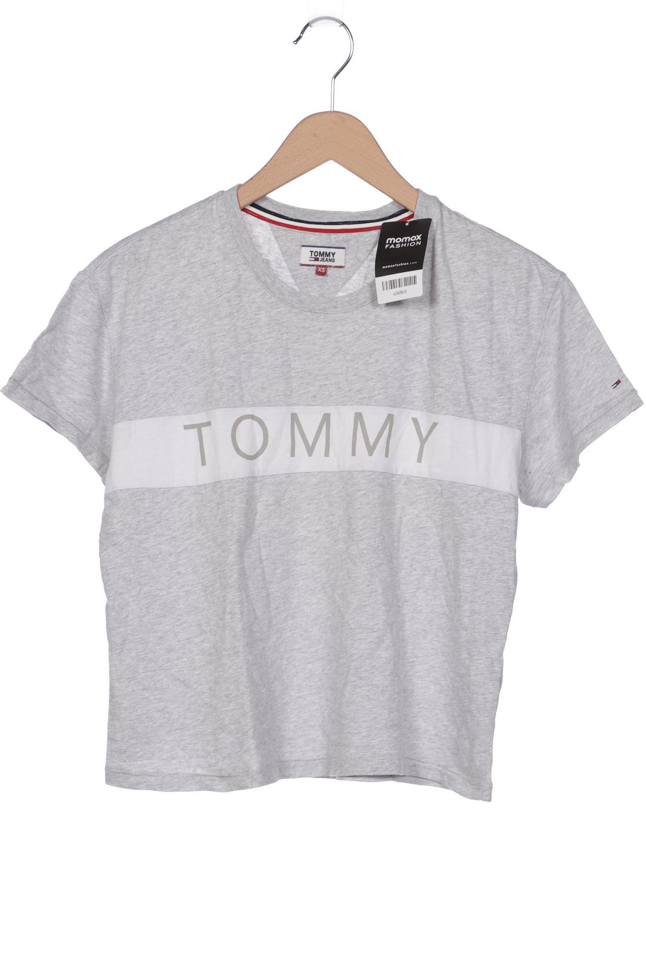 

Tommy Hilfiger Damen T-Shirt, grau, Gr. 34