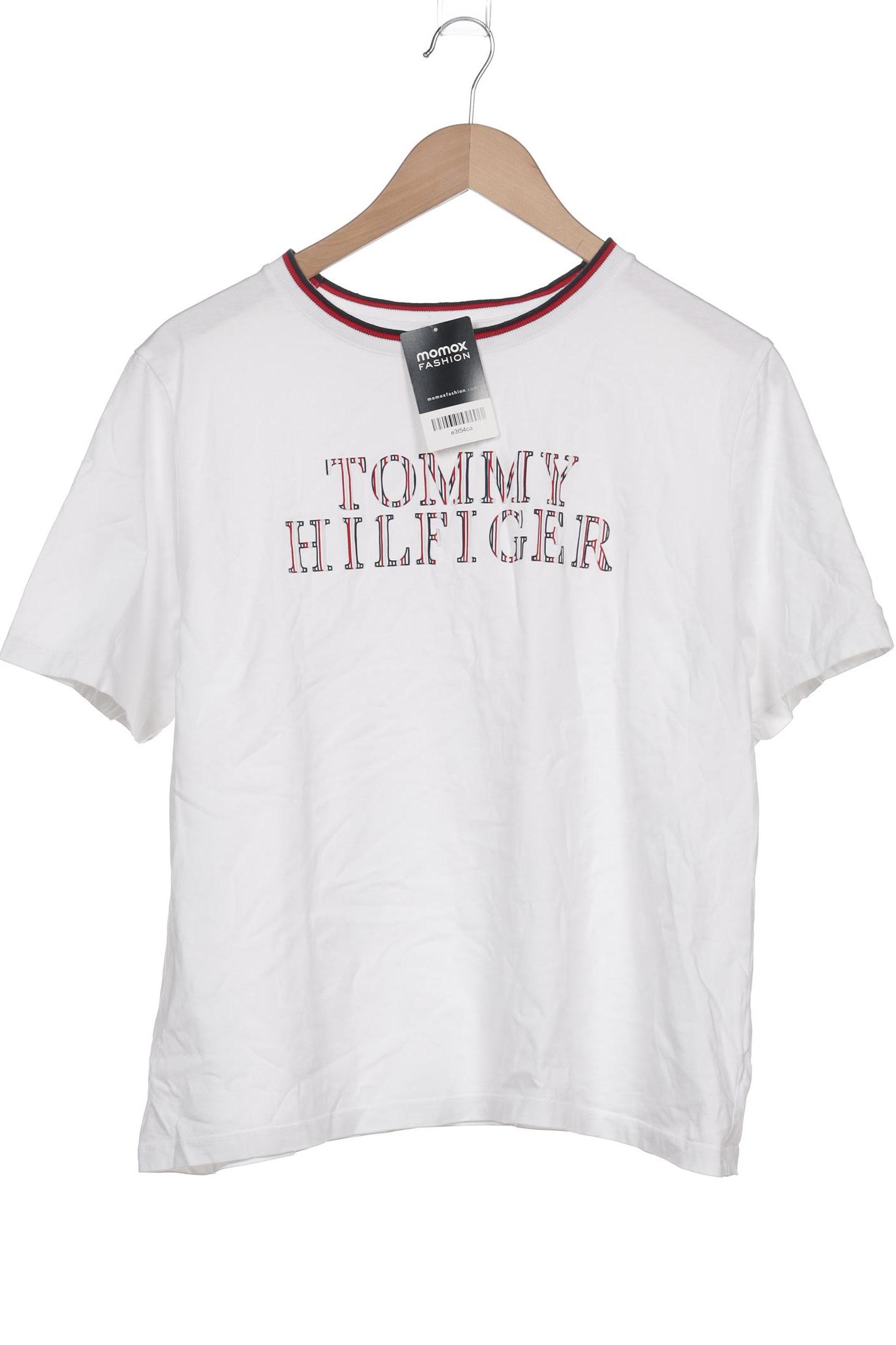 

Tommy Hilfiger Damen T-Shirt, weiß, Gr. 46