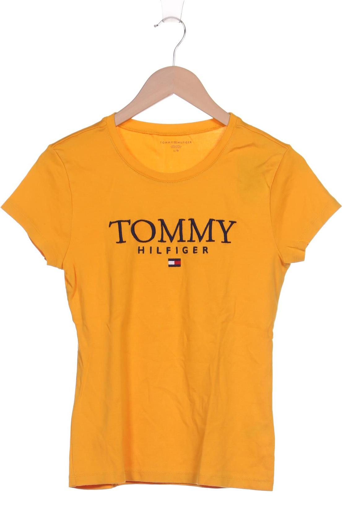 

Tommy Hilfiger Damen T-Shirt, orange, Gr. 42