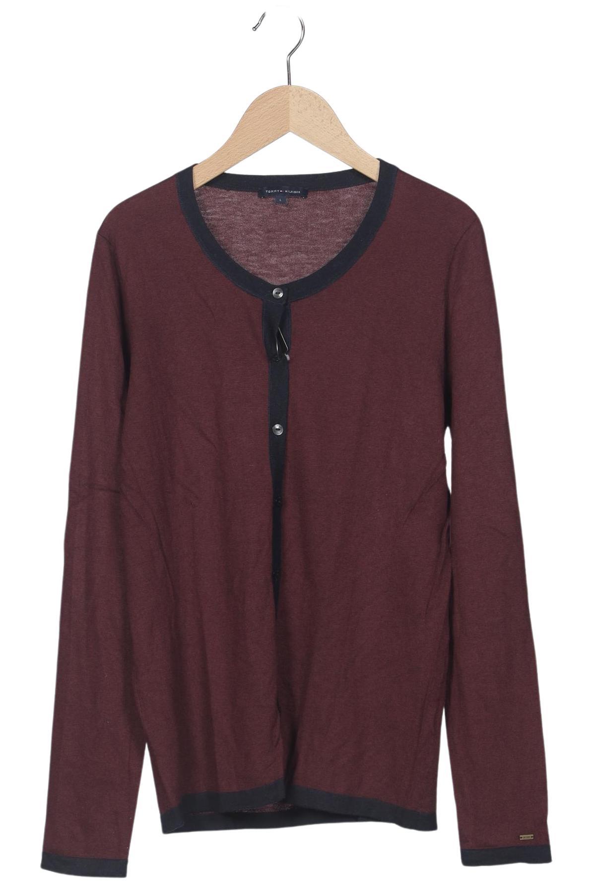 

Tommy Hilfiger Damen Strickjacke, bordeaux, Gr. 42