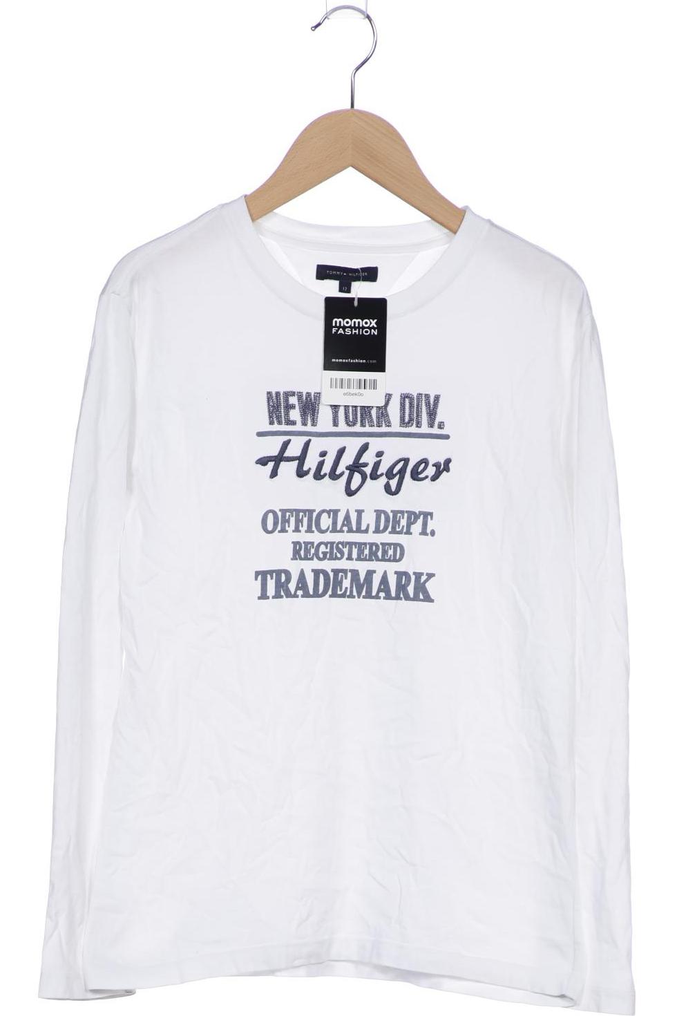 

Tommy Hilfiger Damen Langarmshirt, weiß, Gr. 12