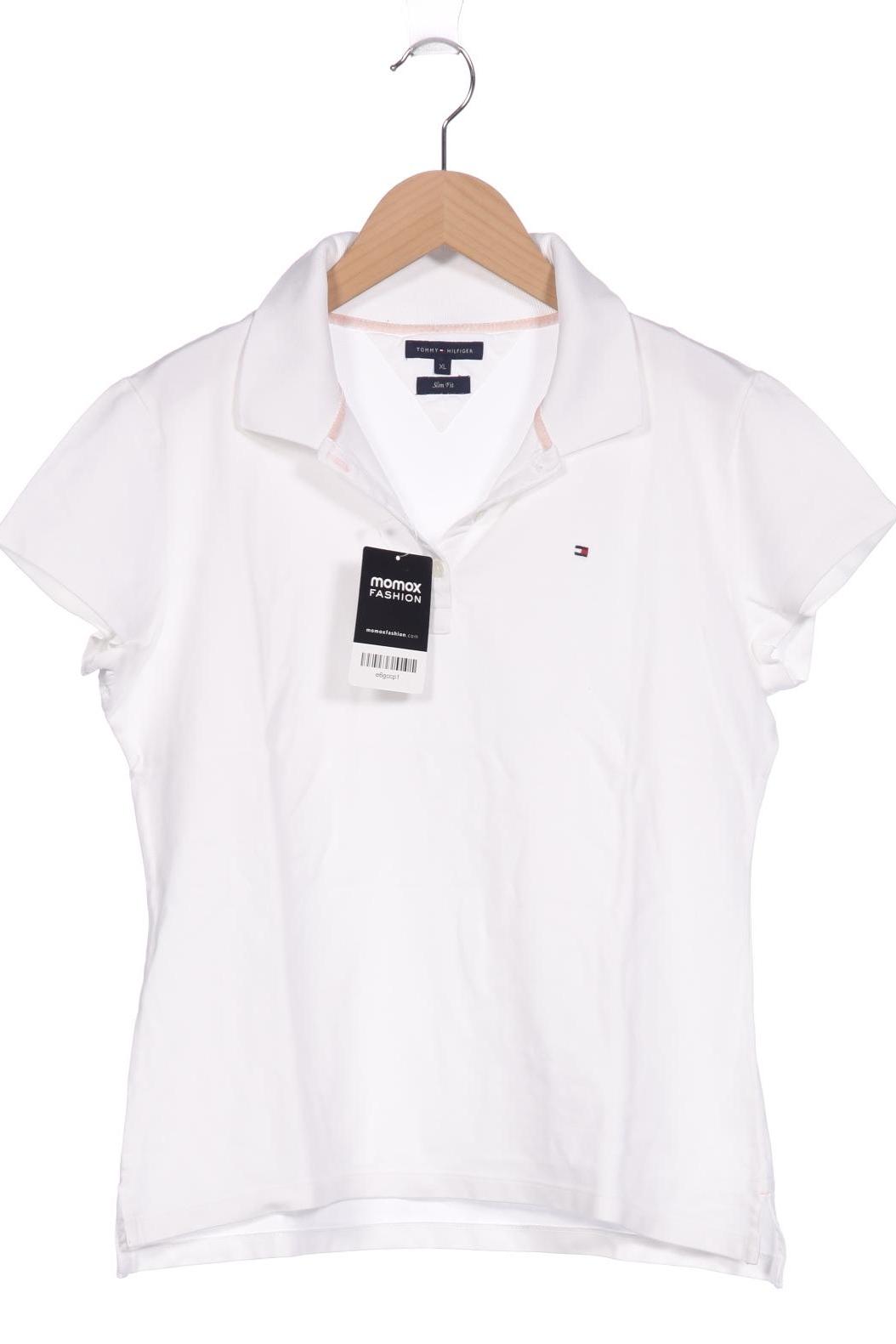 

Tommy Hilfiger Damen Poloshirt, weiß, Gr. 44