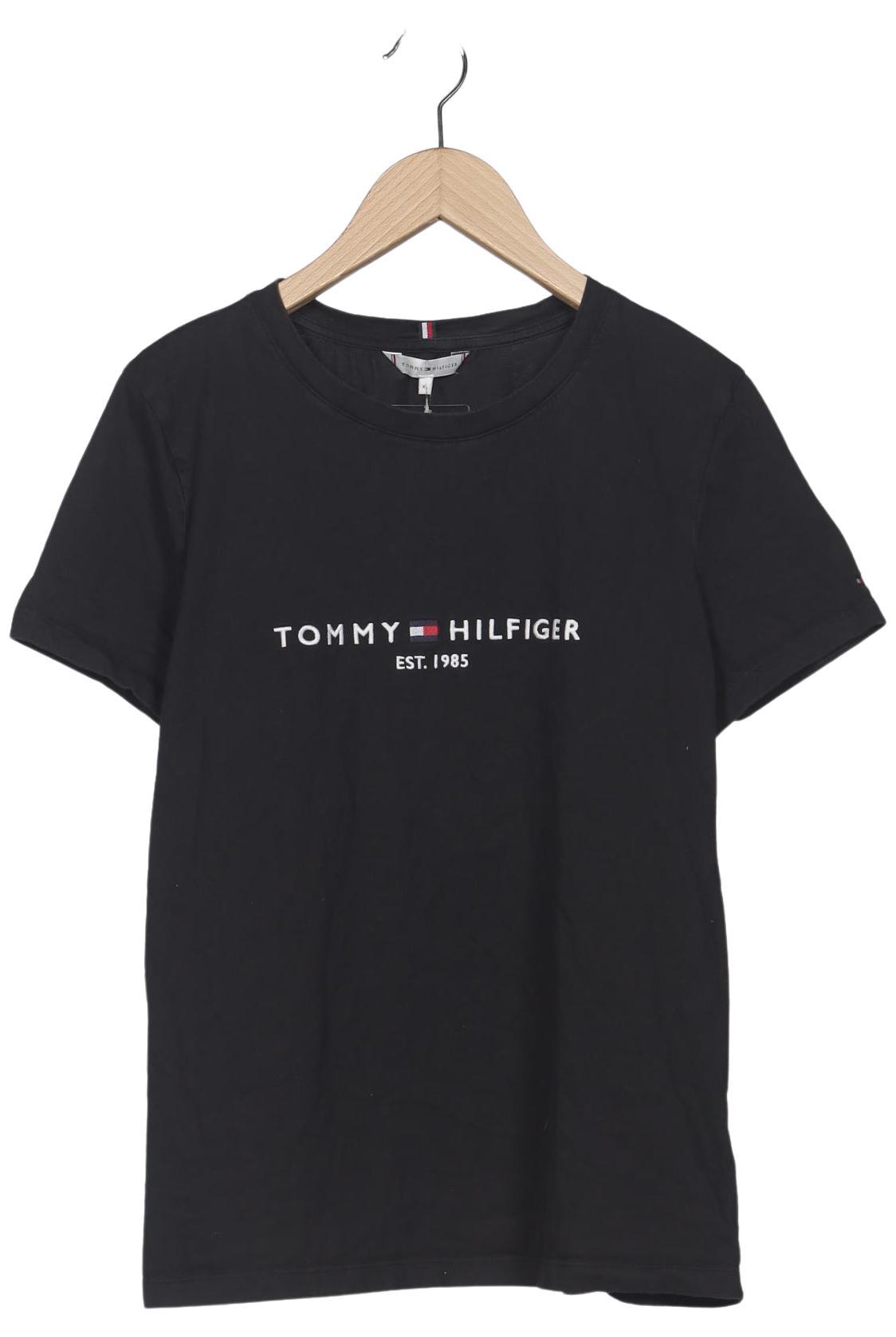 

Tommy Hilfiger Damen T-Shirt, schwarz, Gr. 44
