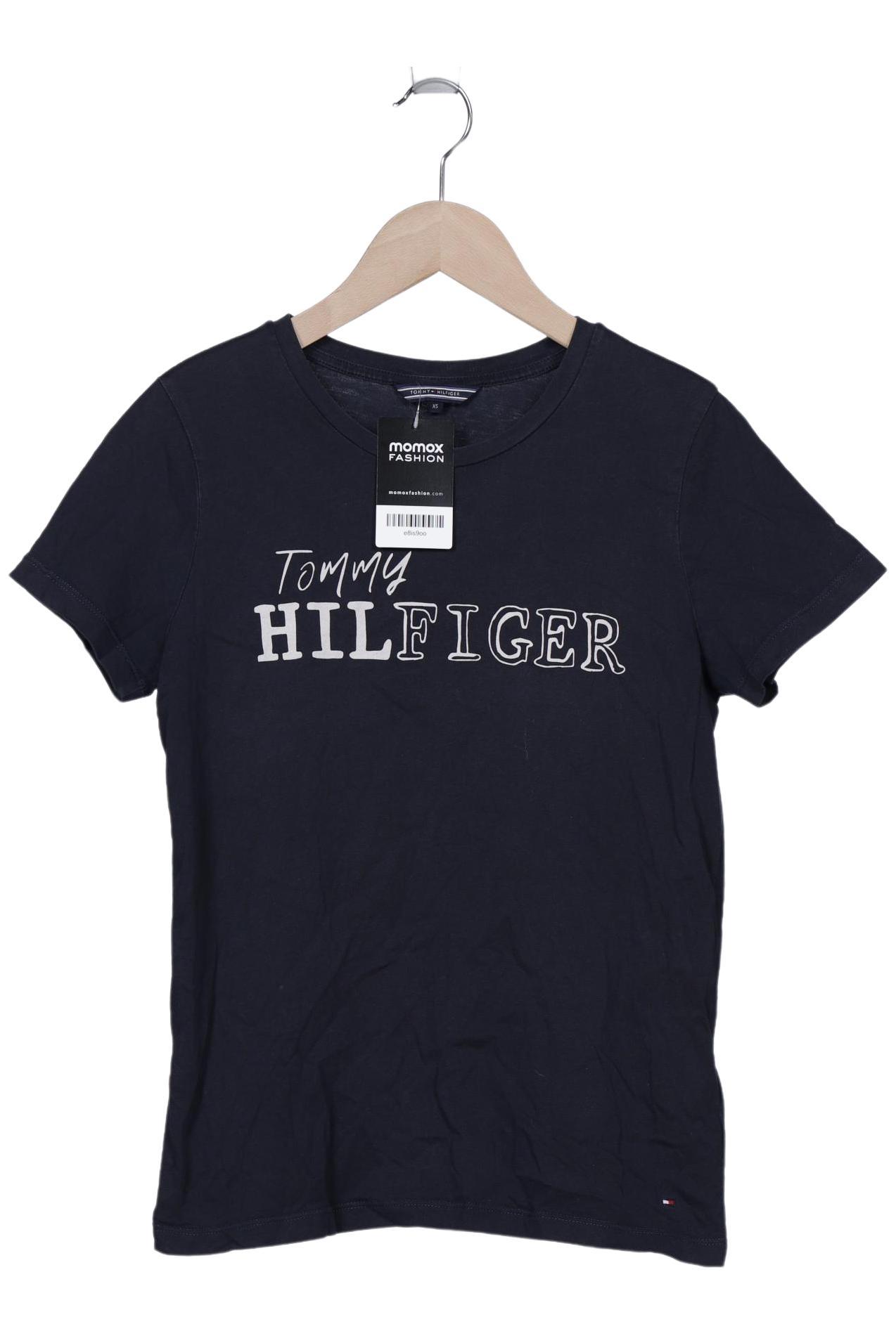 

Tommy Hilfiger Damen T-Shirt, marineblau, Gr. 34