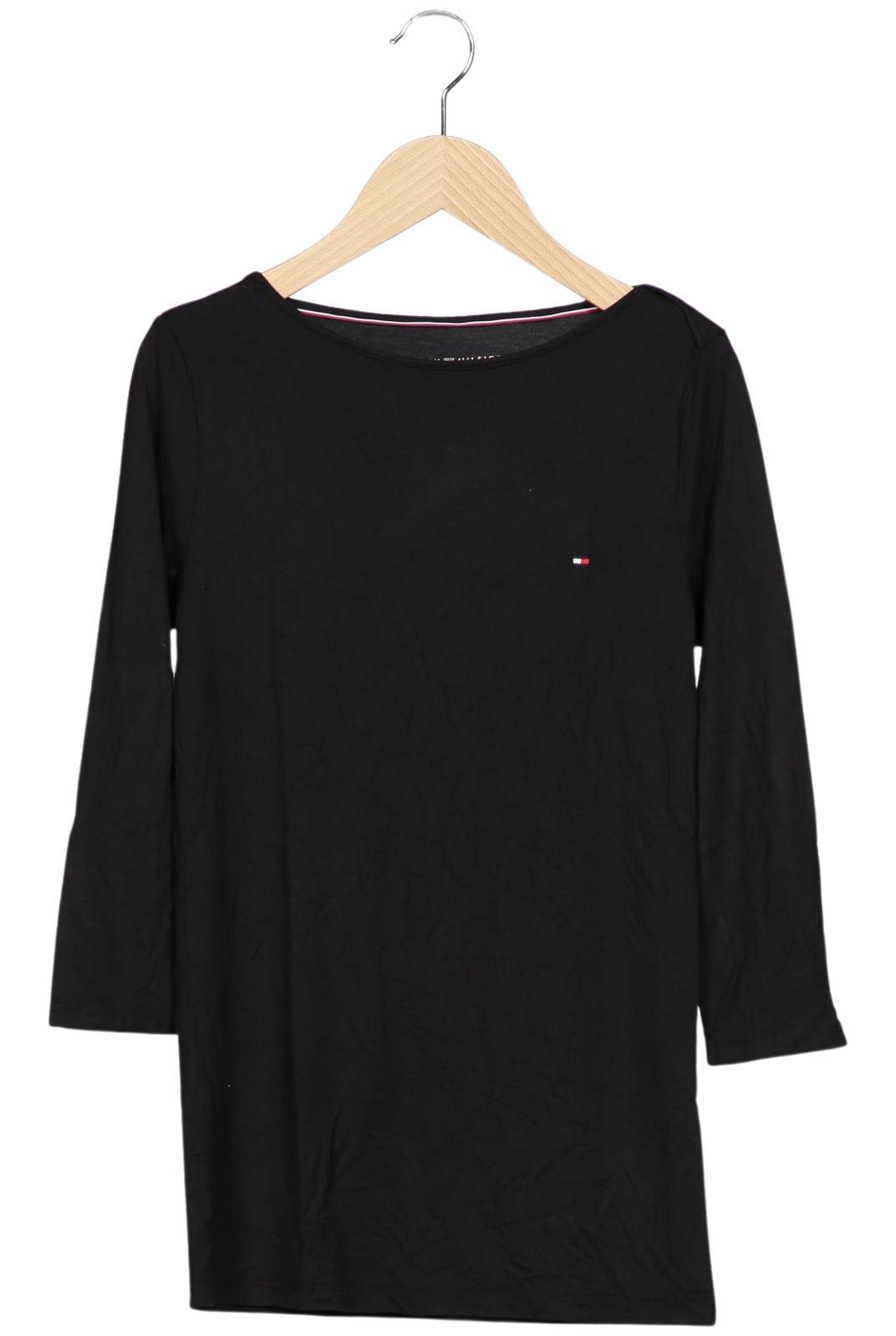 

Tommy Hilfiger Damen Langarmshirt, schwarz, Gr. 36