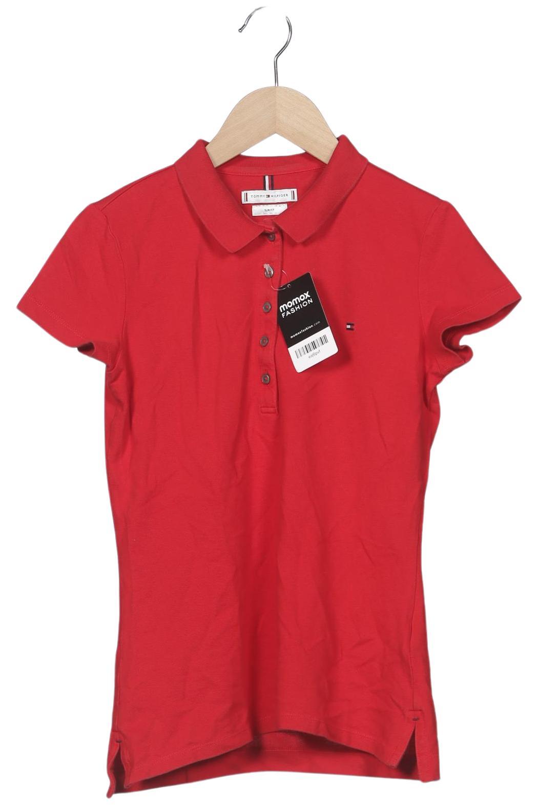 

Tommy Hilfiger Damen Poloshirt, rot, Gr. 34