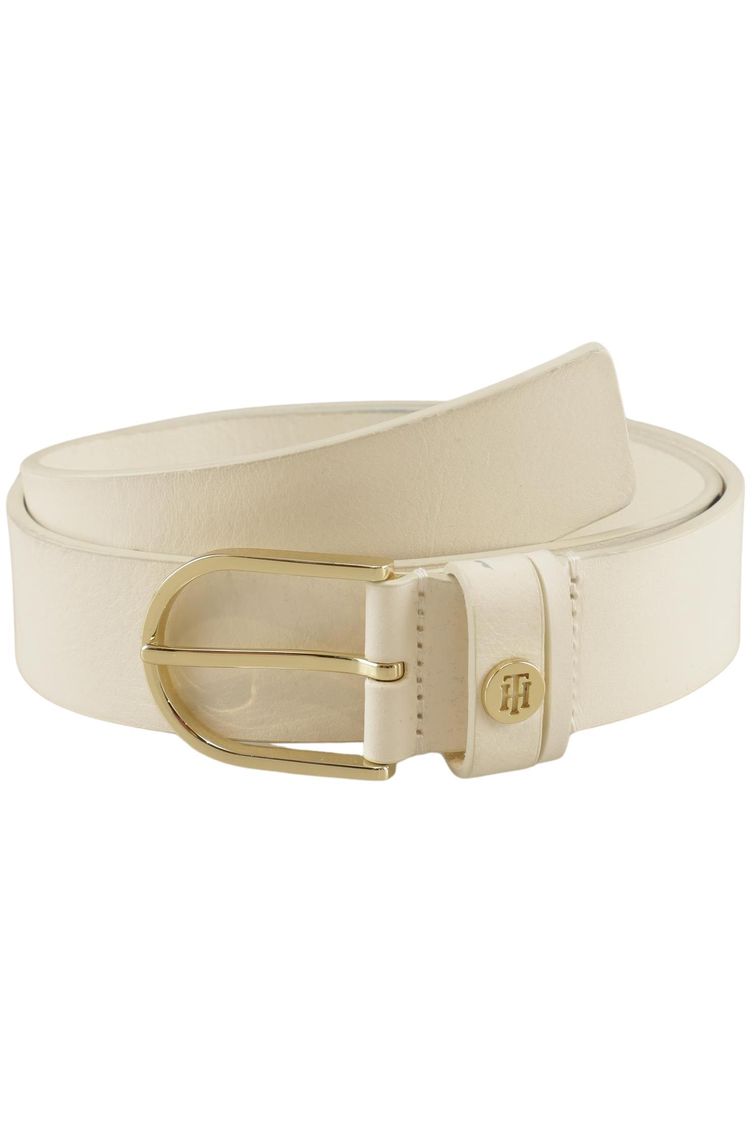 

Tommy Hilfiger Damen Gürtel, cremeweiß, Gr. 80
