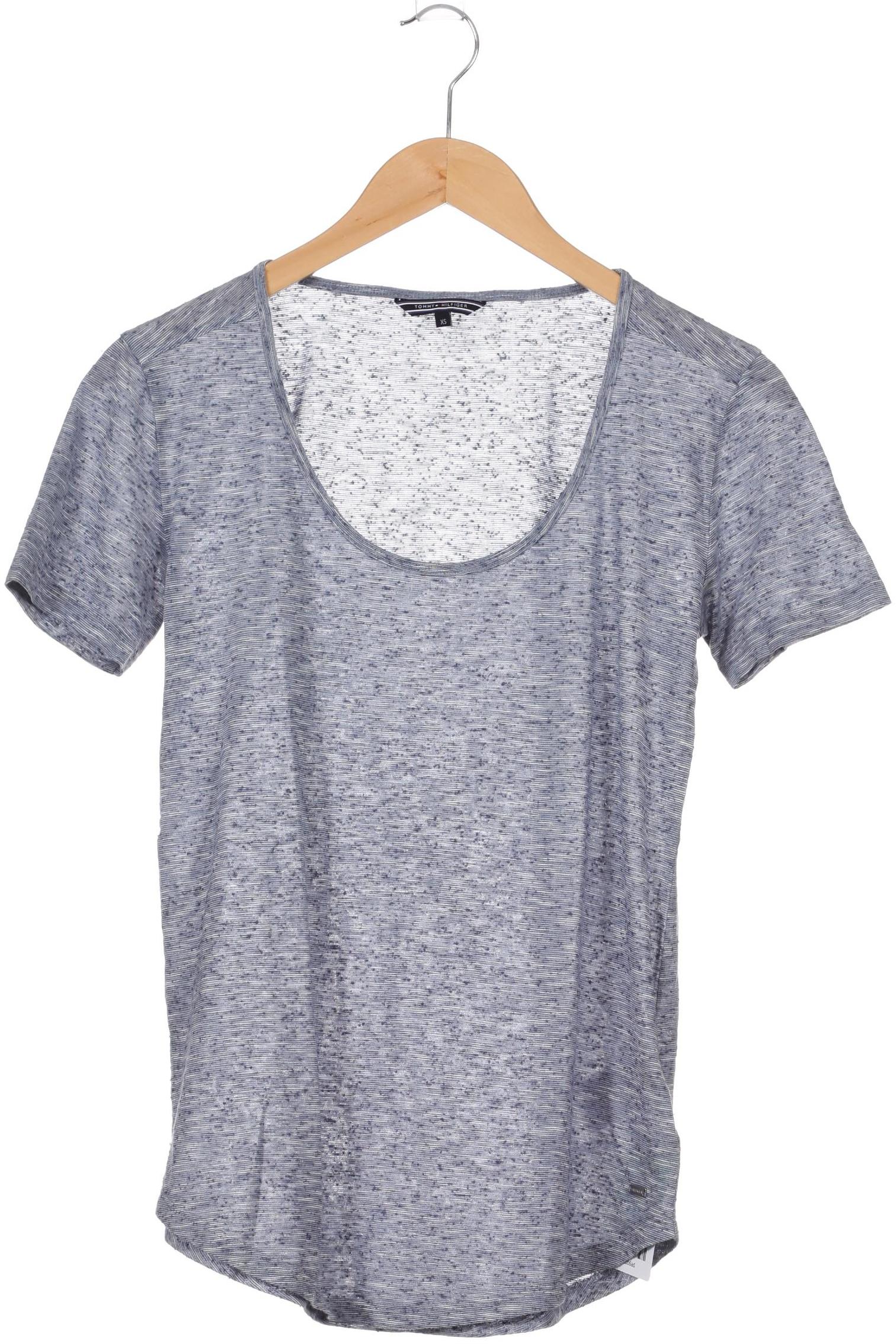 

Tommy Hilfiger Damen T-Shirt, blau, Gr. 34