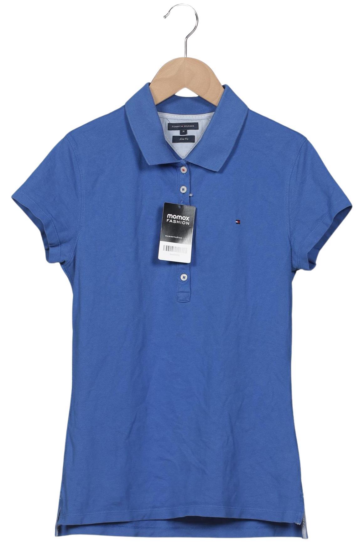 

Tommy Hilfiger Damen Poloshirt, blau, Gr. 38
