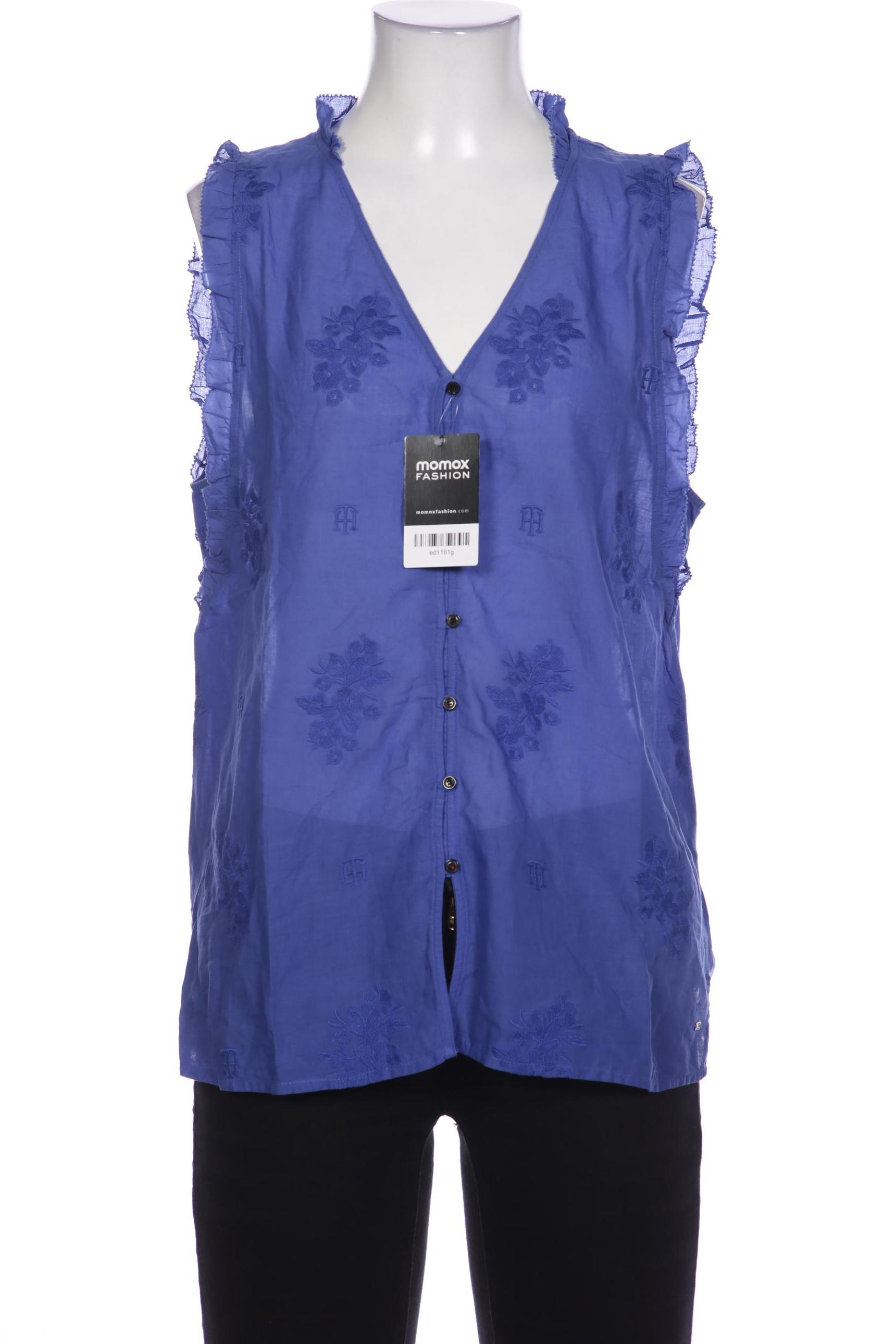 

Tommy Hilfiger Damen Bluse, blau, Gr. 38