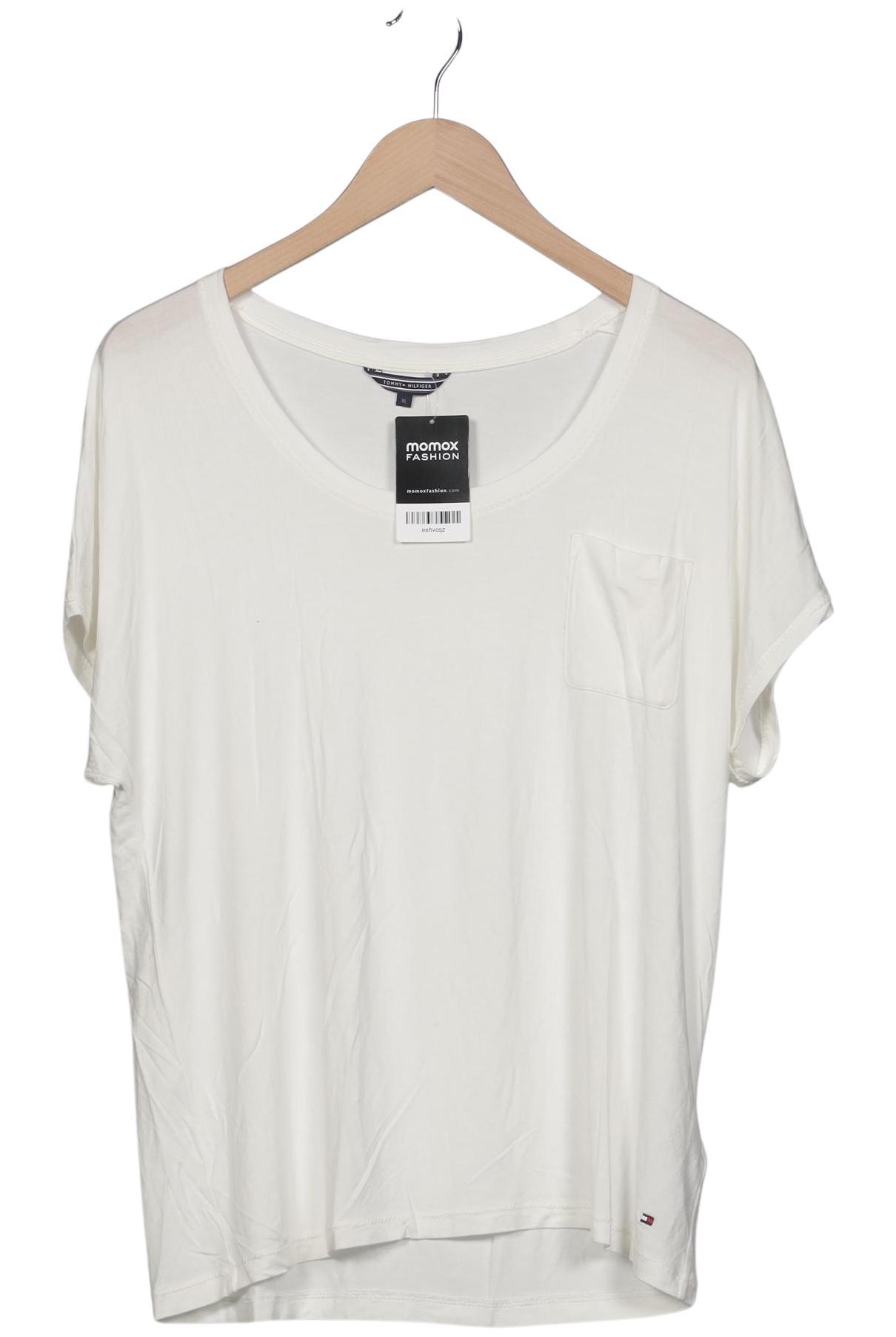 

Tommy Hilfiger Damen T-Shirt, cremeweiß, Gr. 44