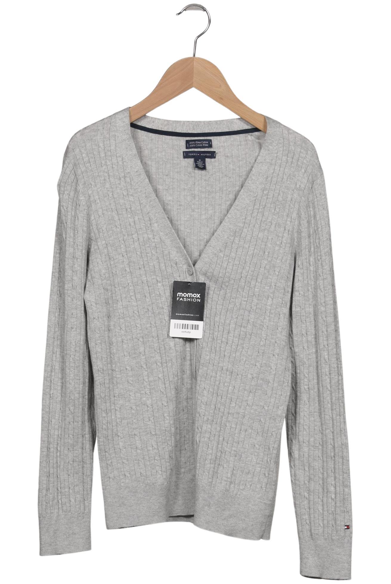 

Tommy Hilfiger Damen Strickjacke, grau, Gr. 38