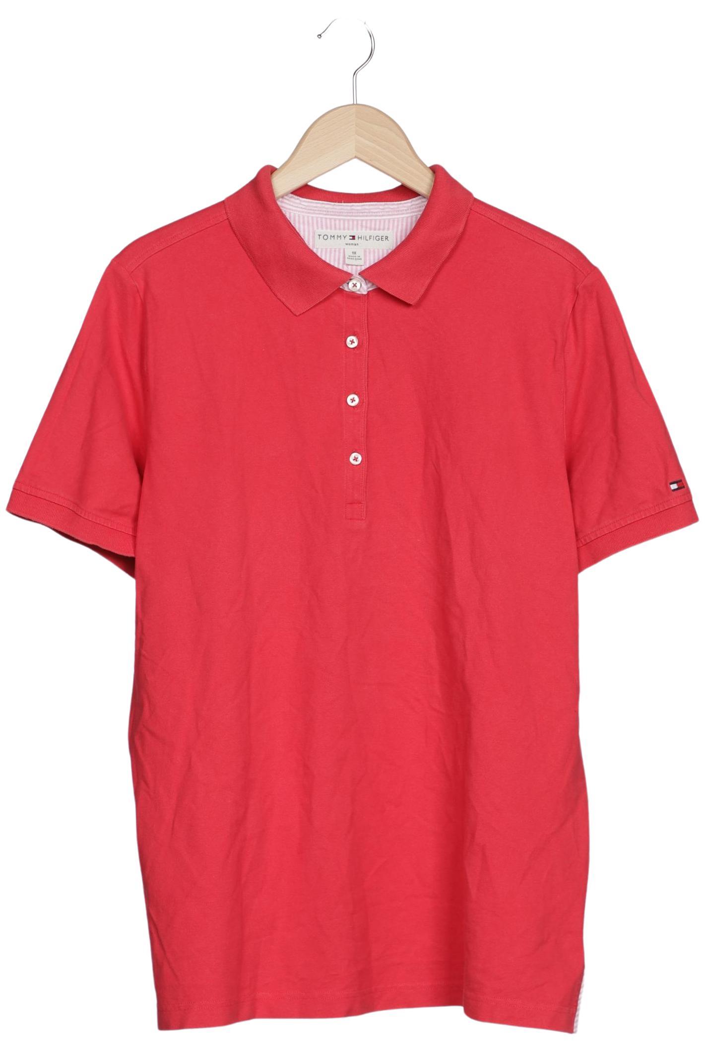

Tommy Hilfiger Damen Poloshirt, rot, Gr. 44