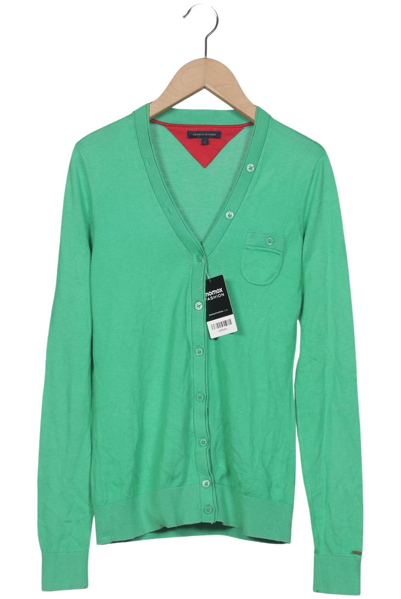 

Tommy Hilfiger Damen Strickjacke, grün, Gr. 36