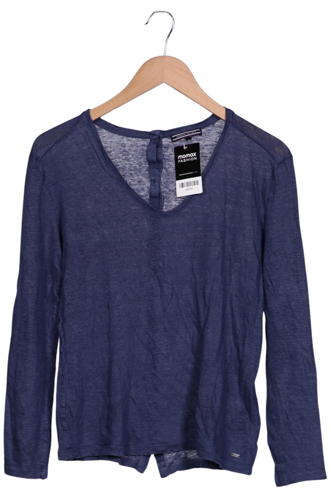 

Tommy Hilfiger Damen Langarmshirt, marineblau, Gr. 38