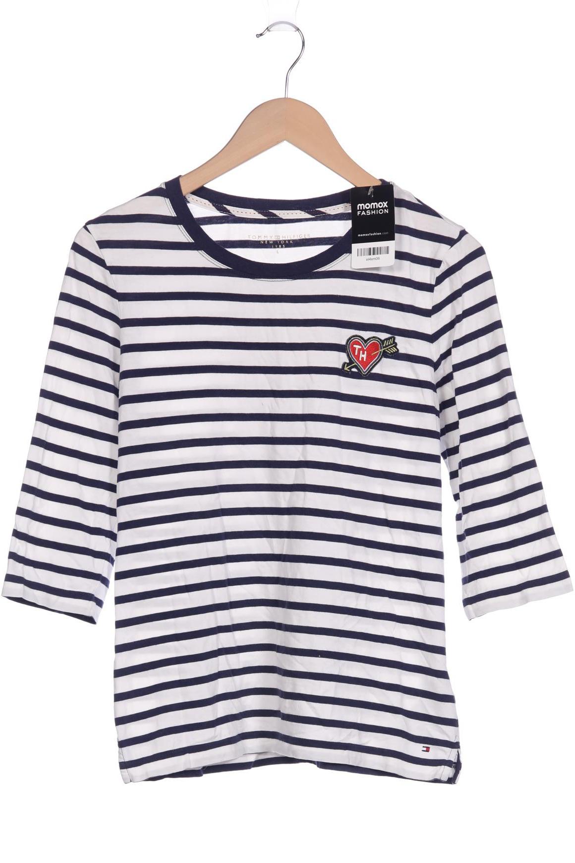 

Tommy Hilfiger Damen Langarmshirt, weiß, Gr. 42