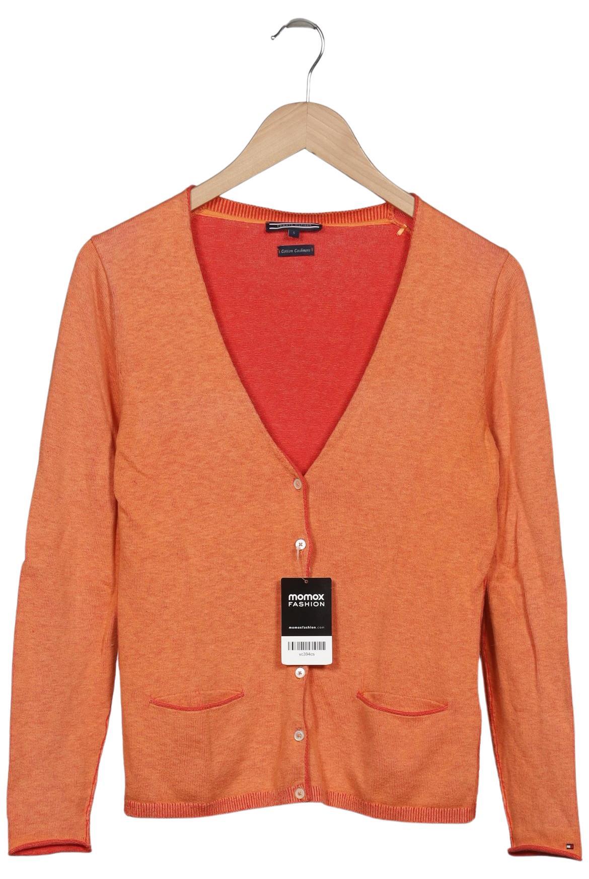 

Tommy Hilfiger Damen Strickjacke, orange, Gr. 36