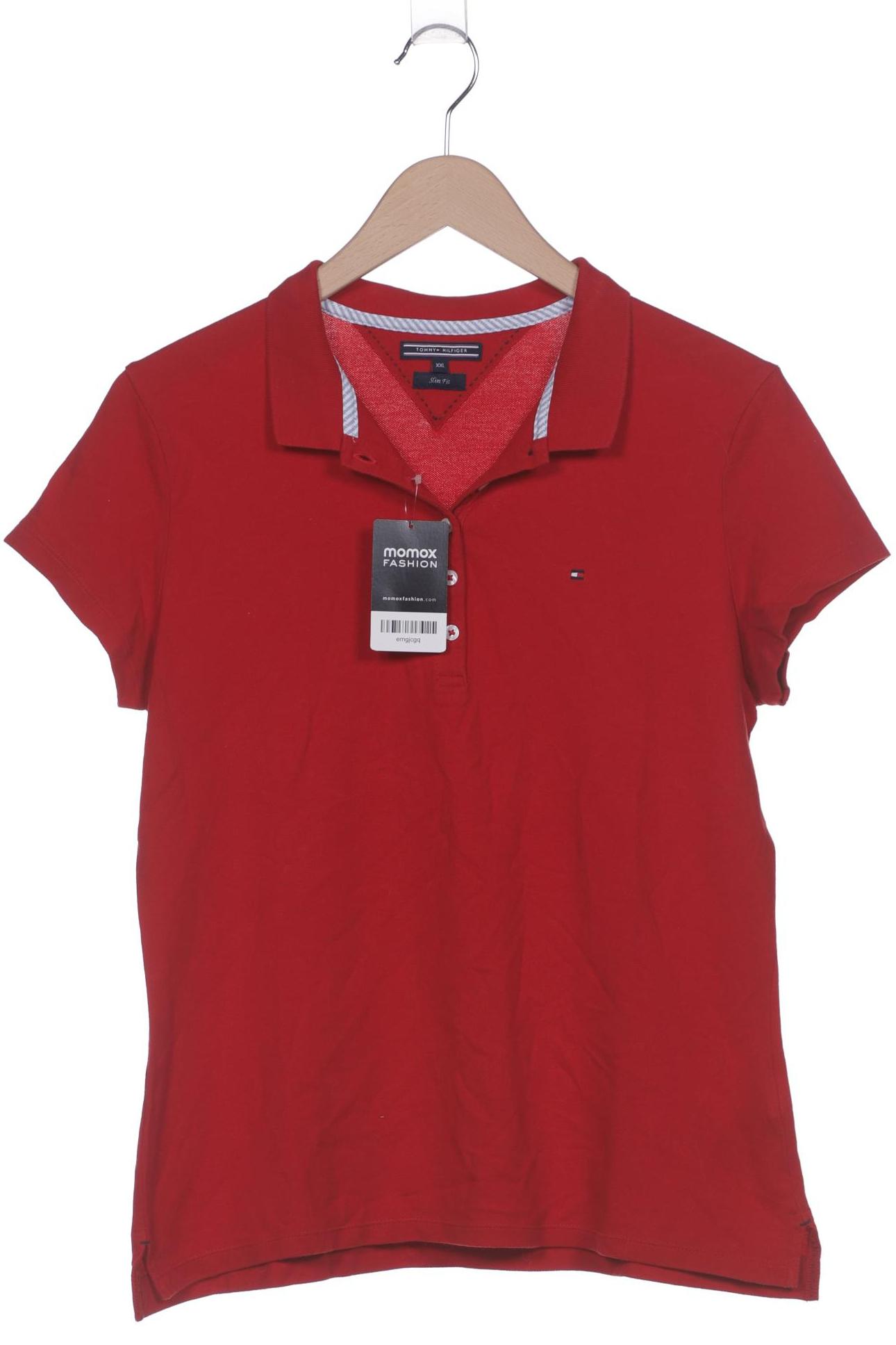 

Tommy Hilfiger Damen Poloshirt, rot, Gr. 46