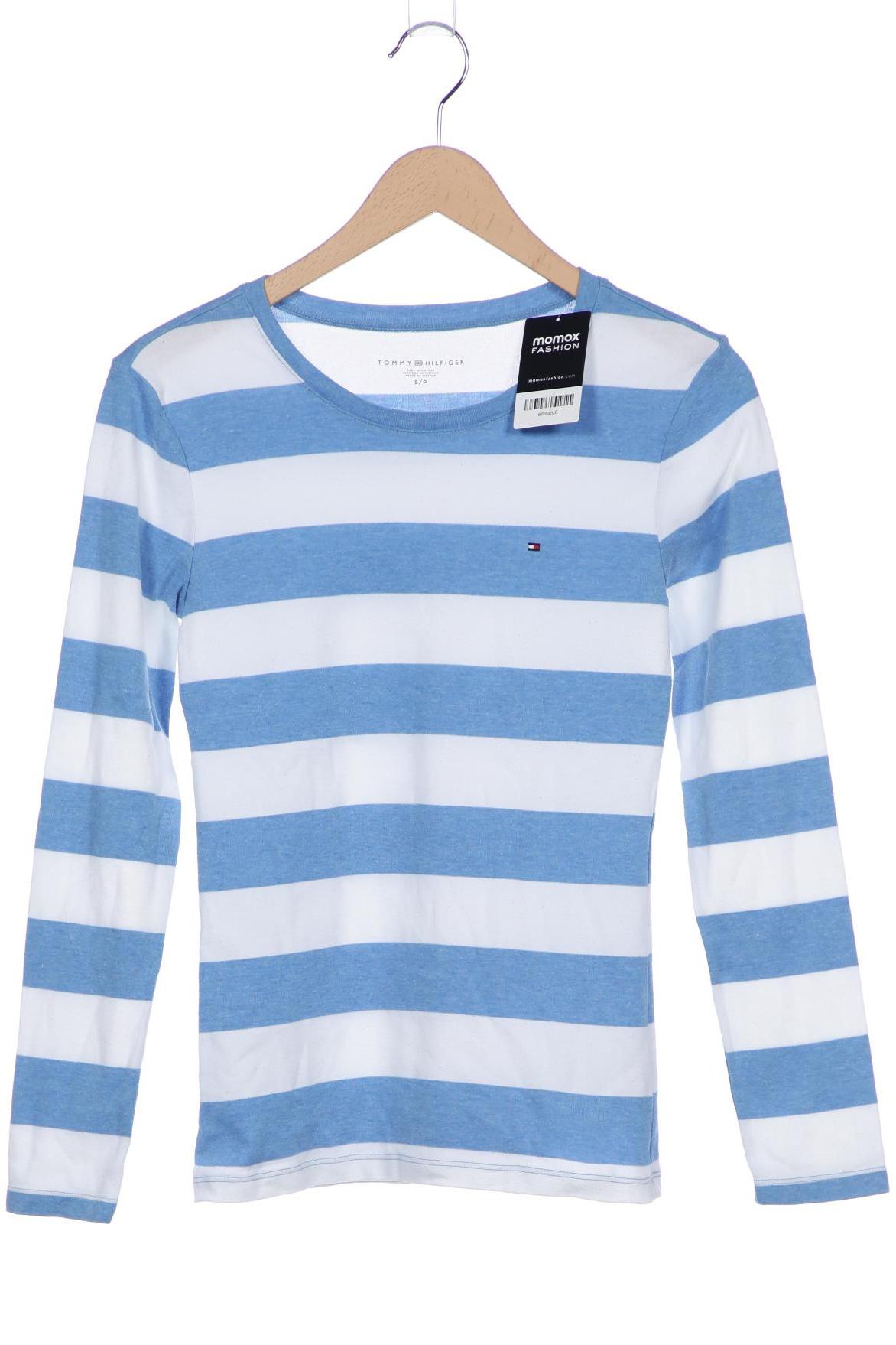 

Tommy Hilfiger Damen Langarmshirt, hellblau, Gr. 36