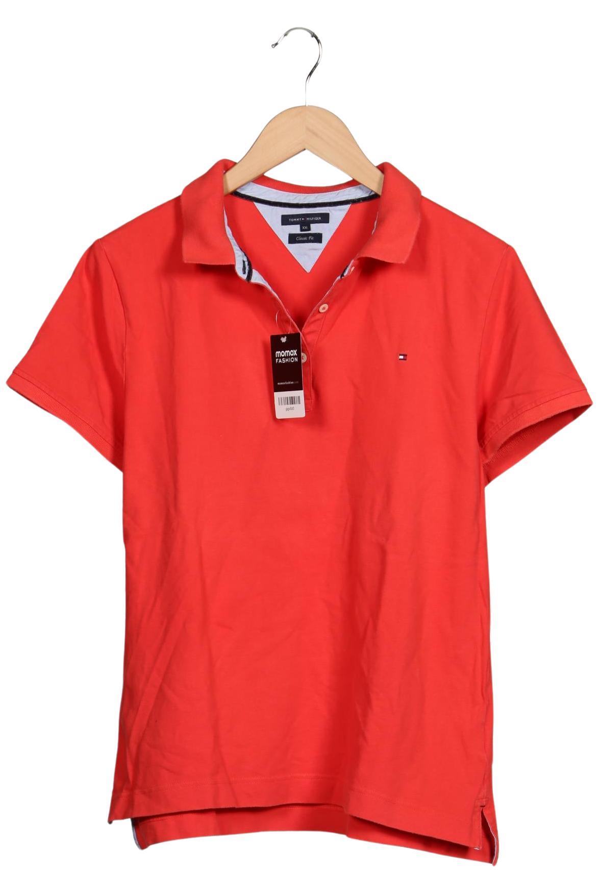 

Tommy Hilfiger Damen Poloshirt, rot, Gr. 46