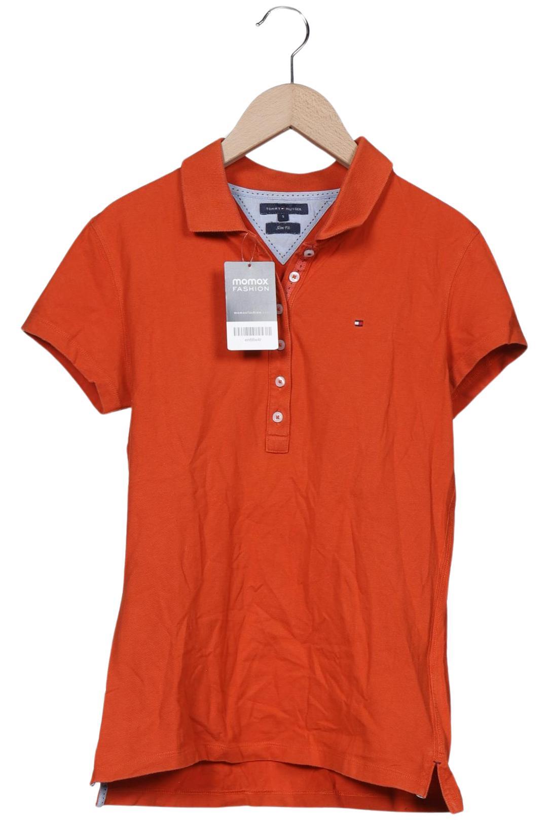 

Tommy Hilfiger Damen Poloshirt, orange, Gr. 36