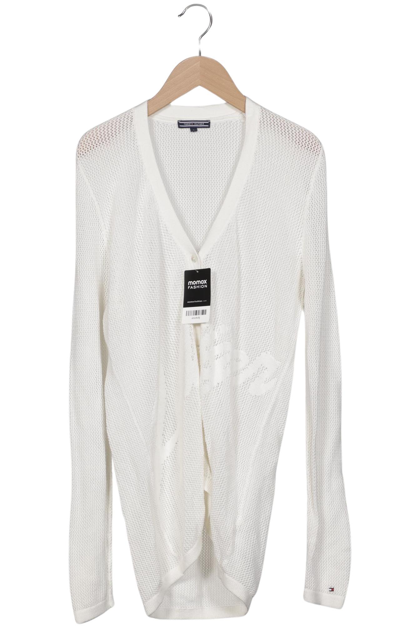 

Tommy Hilfiger Damen Strickjacke, weiß, Gr. 36