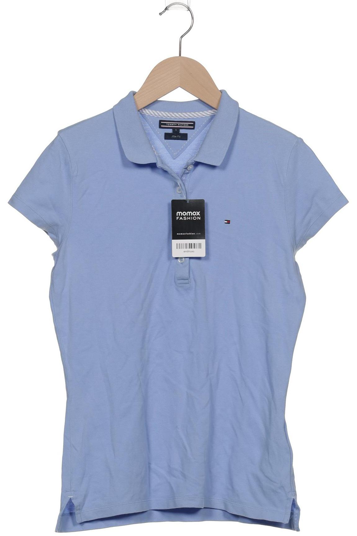 

Tommy Hilfiger Damen Poloshirt, blau, Gr. 36