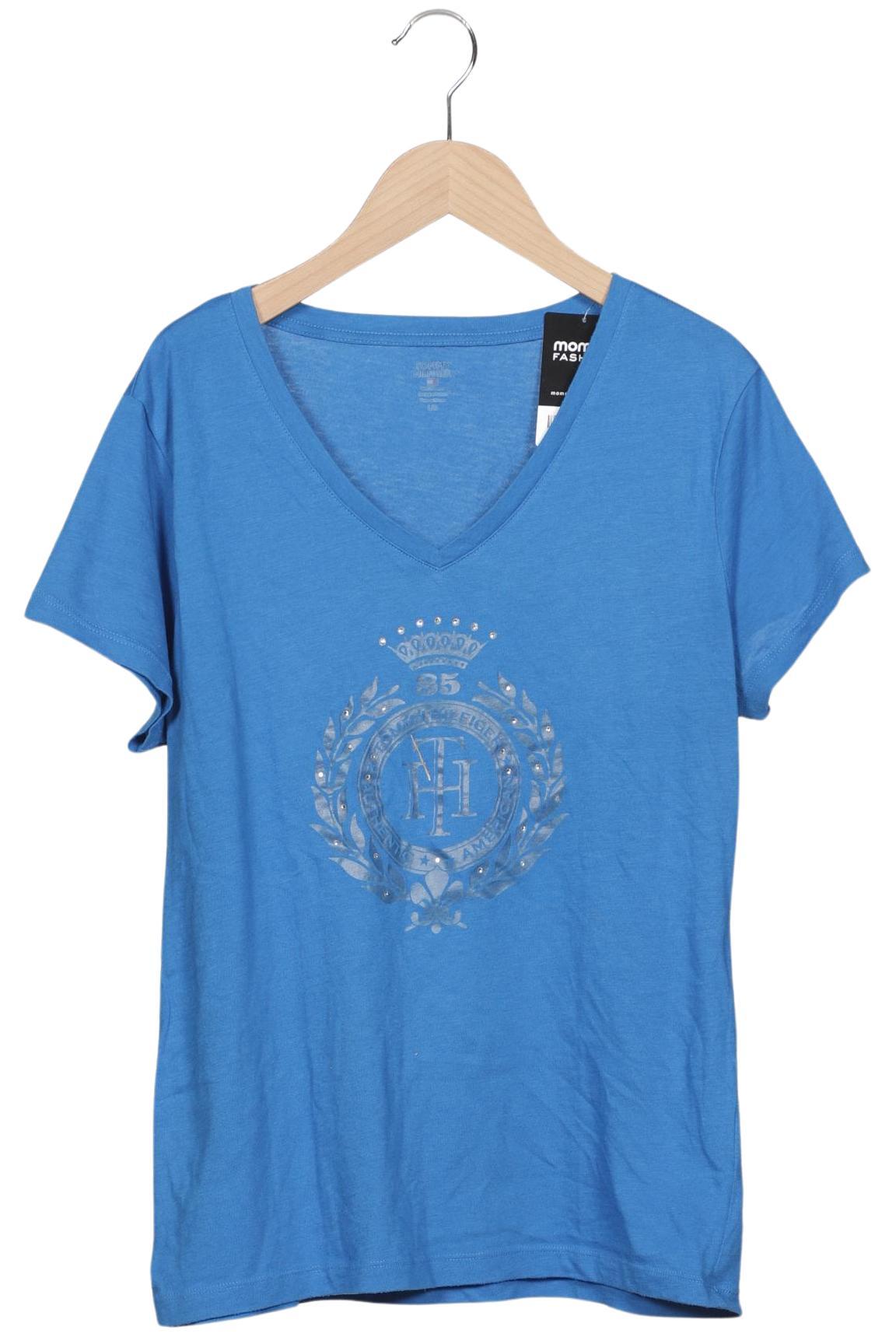 

Tommy Hilfiger Damen T-Shirt, blau, Gr. 42