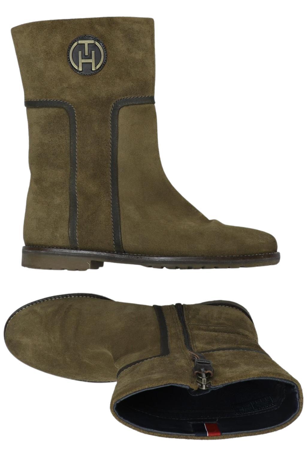 

Tommy Hilfiger Damen Stiefelette, grün, Gr. 38