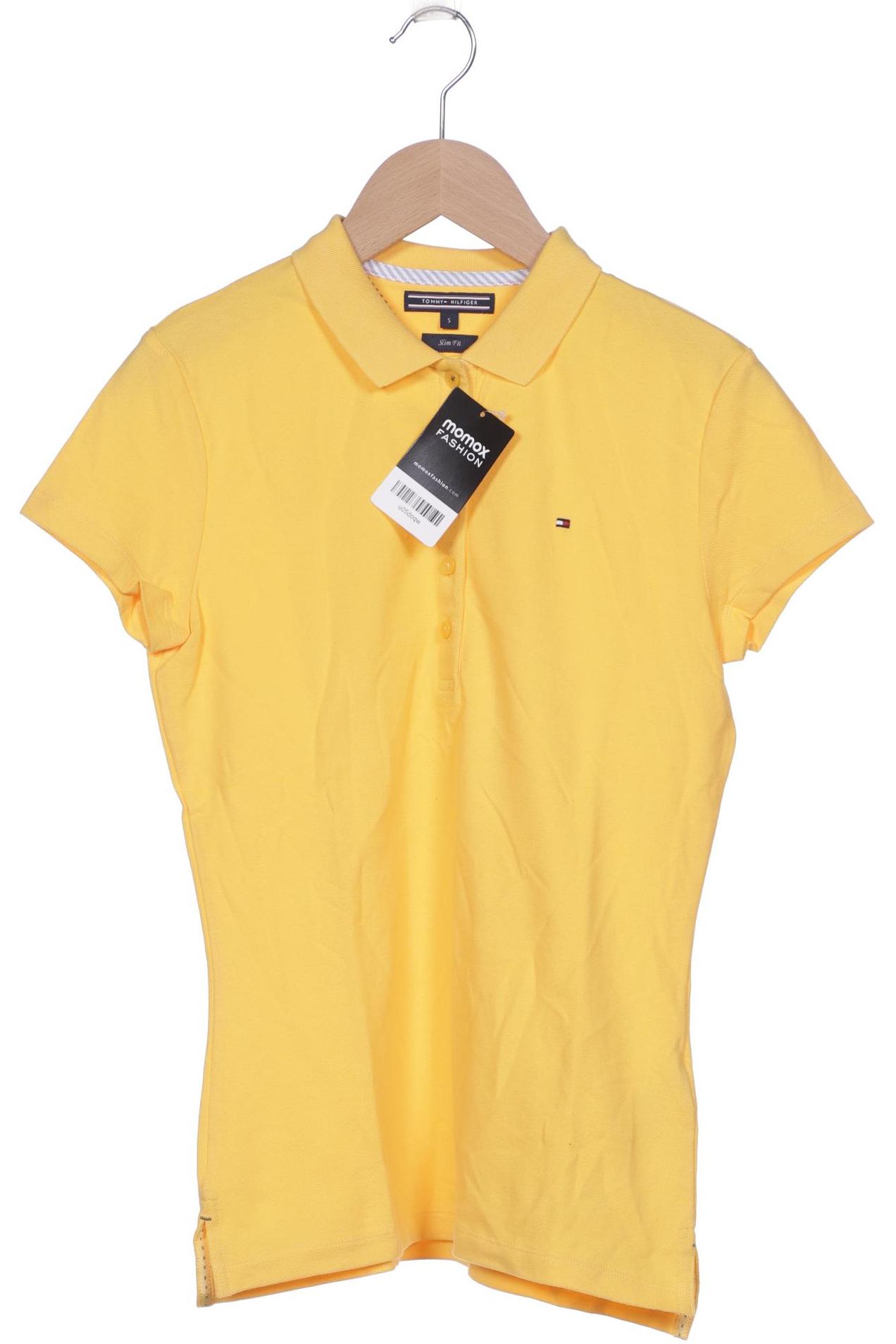 

Tommy Hilfiger Damen Poloshirt, gelb, Gr. 36