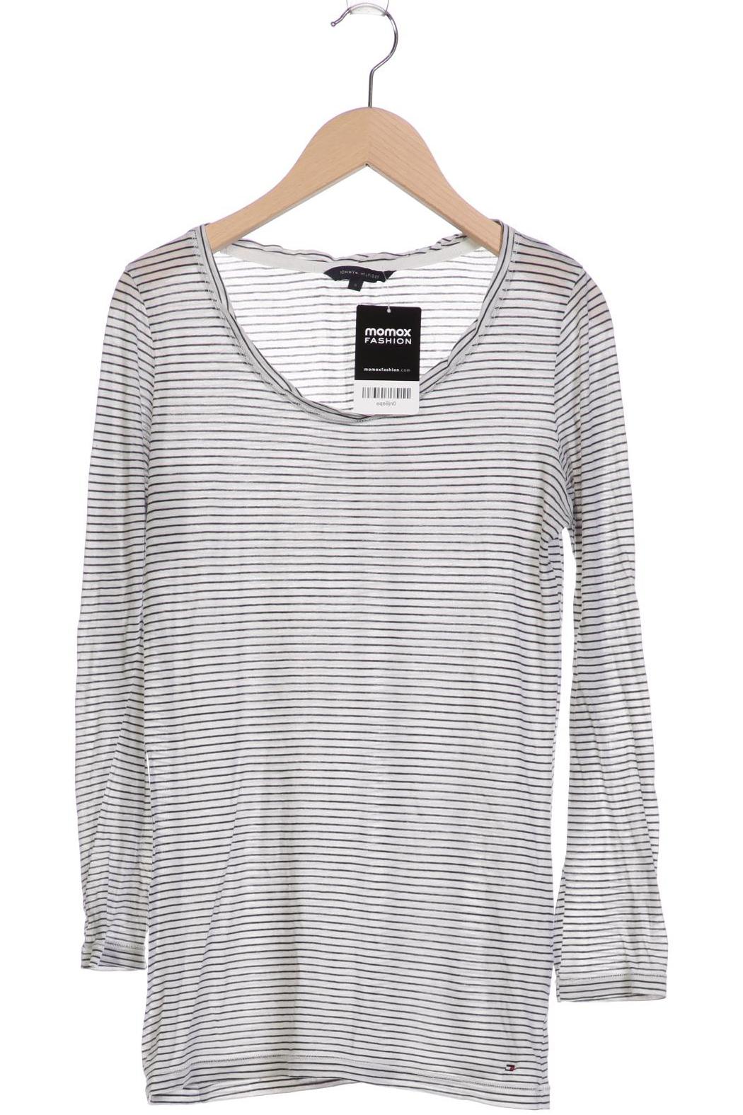 

Tommy Hilfiger Damen Langarmshirt, weiß, Gr. 36