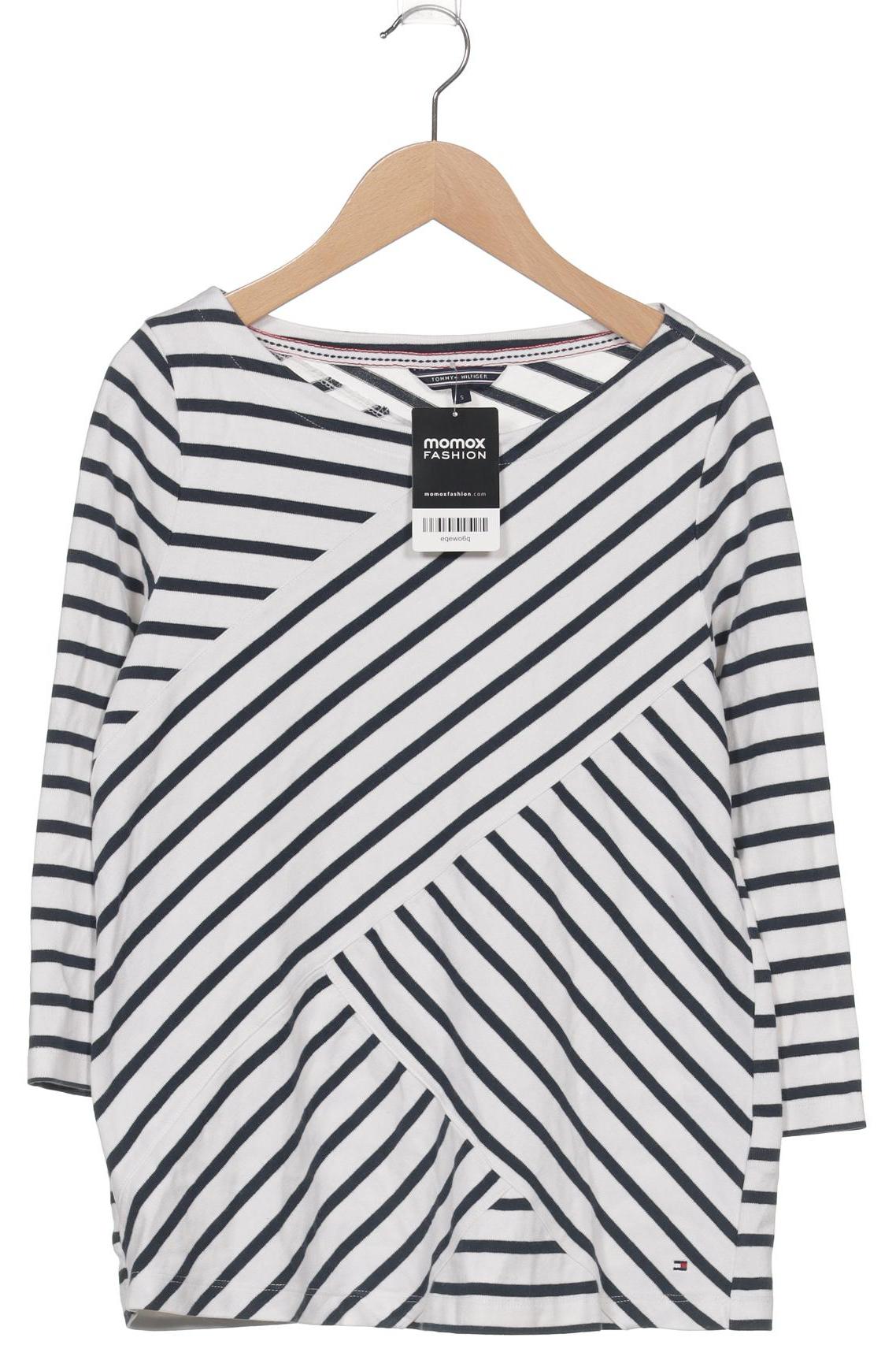 

Tommy Hilfiger Damen Langarmshirt, weiß, Gr. 36