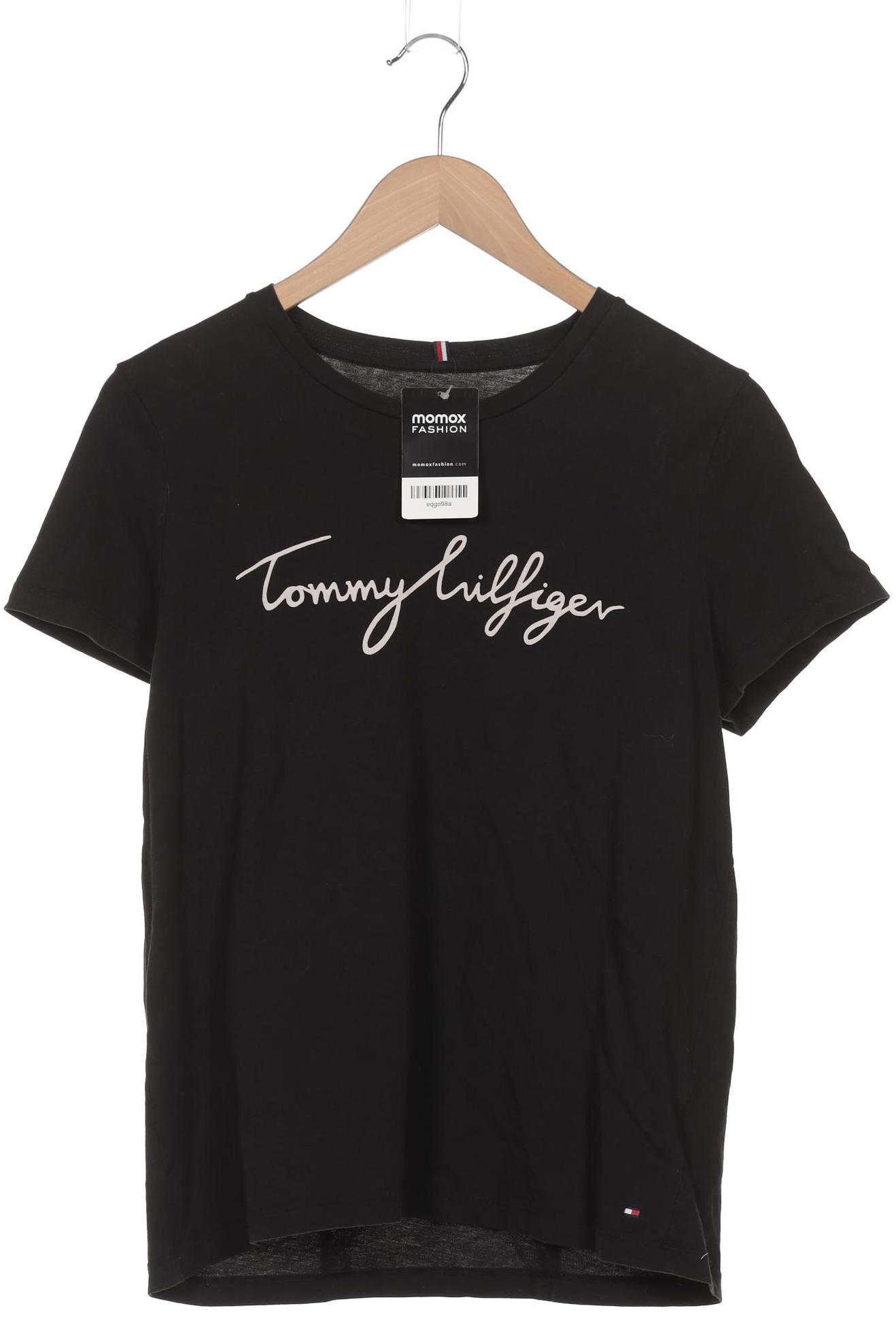 

Tommy Hilfiger Damen T-Shirt, schwarz, Gr. 42