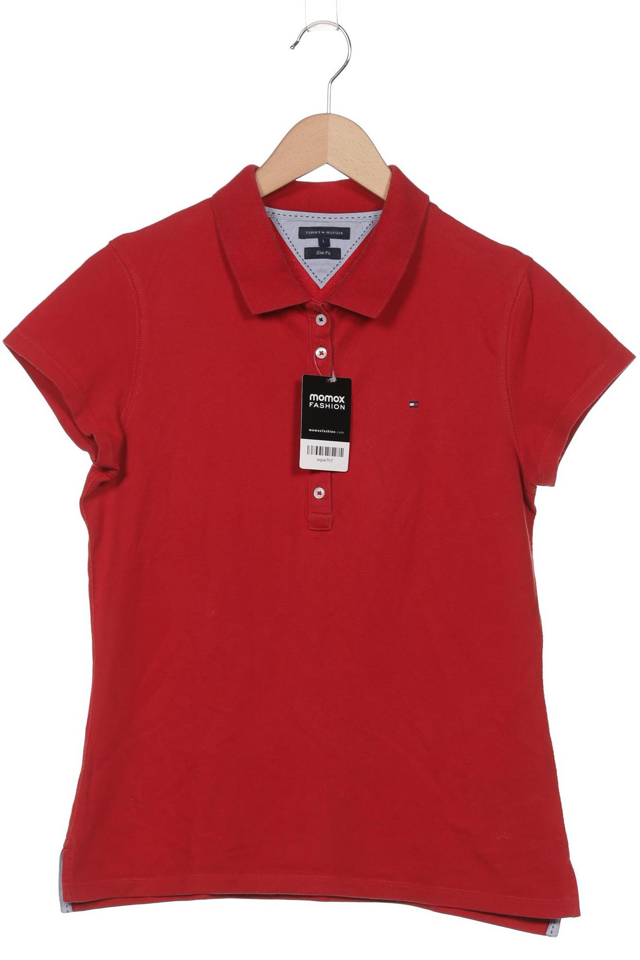 

Tommy Hilfiger Damen Poloshirt, rot, Gr. 42