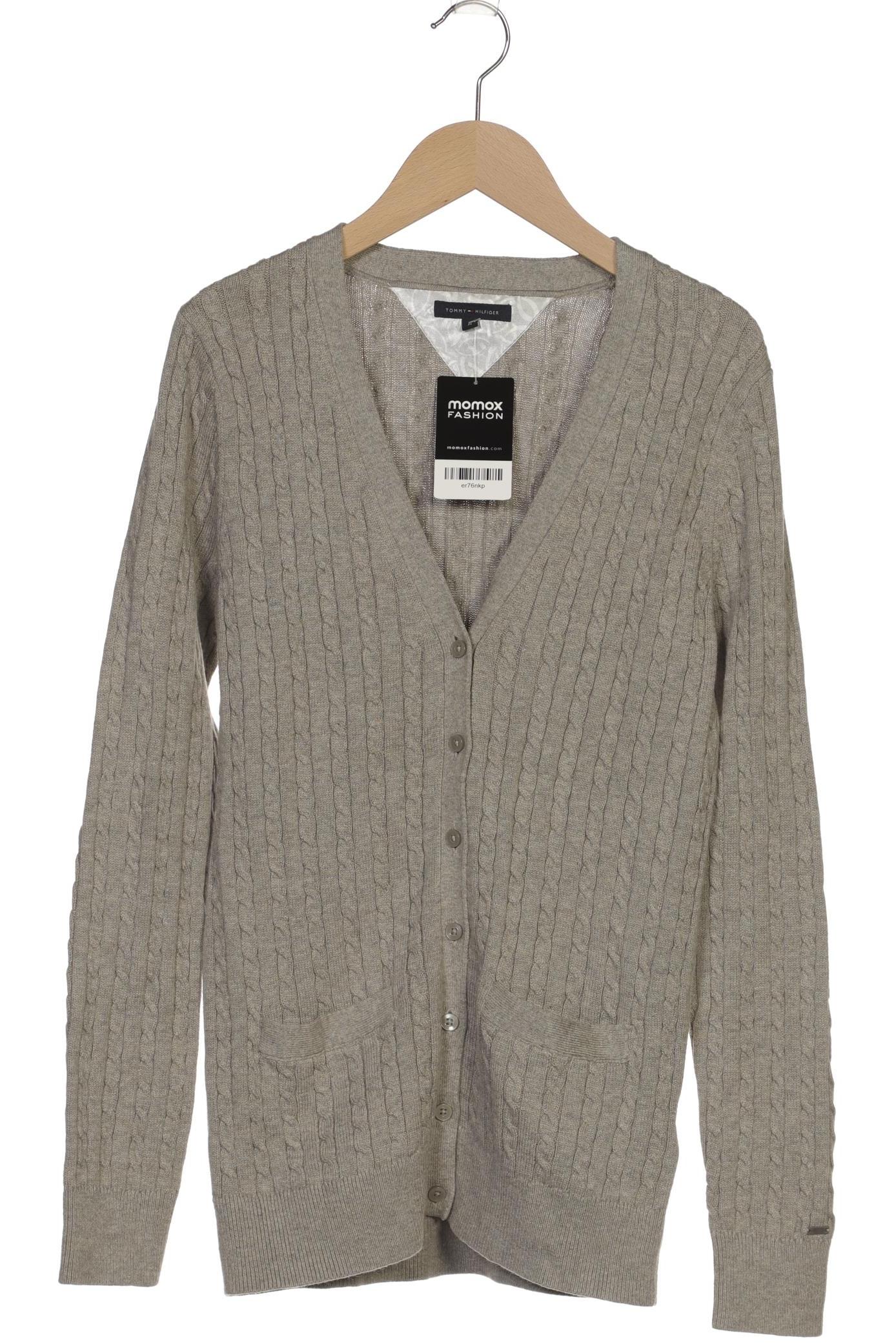 

Tommy Hilfiger Damen Strickjacke, grau, Gr. 38