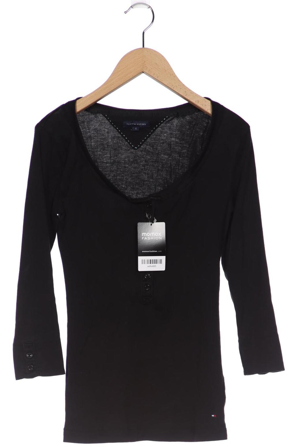 

Tommy Hilfiger Damen Langarmshirt, schwarz
