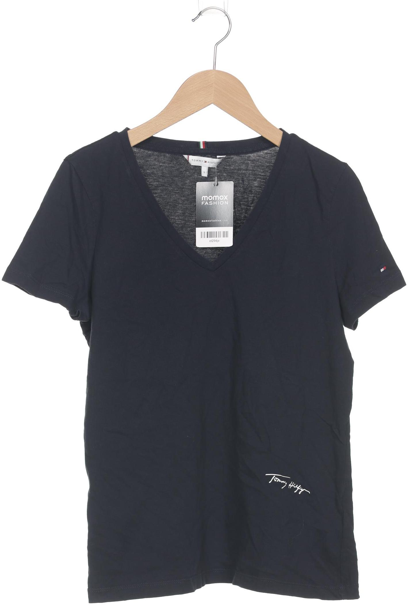 

Tommy Hilfiger Damen T-Shirt, marineblau, Gr. 36