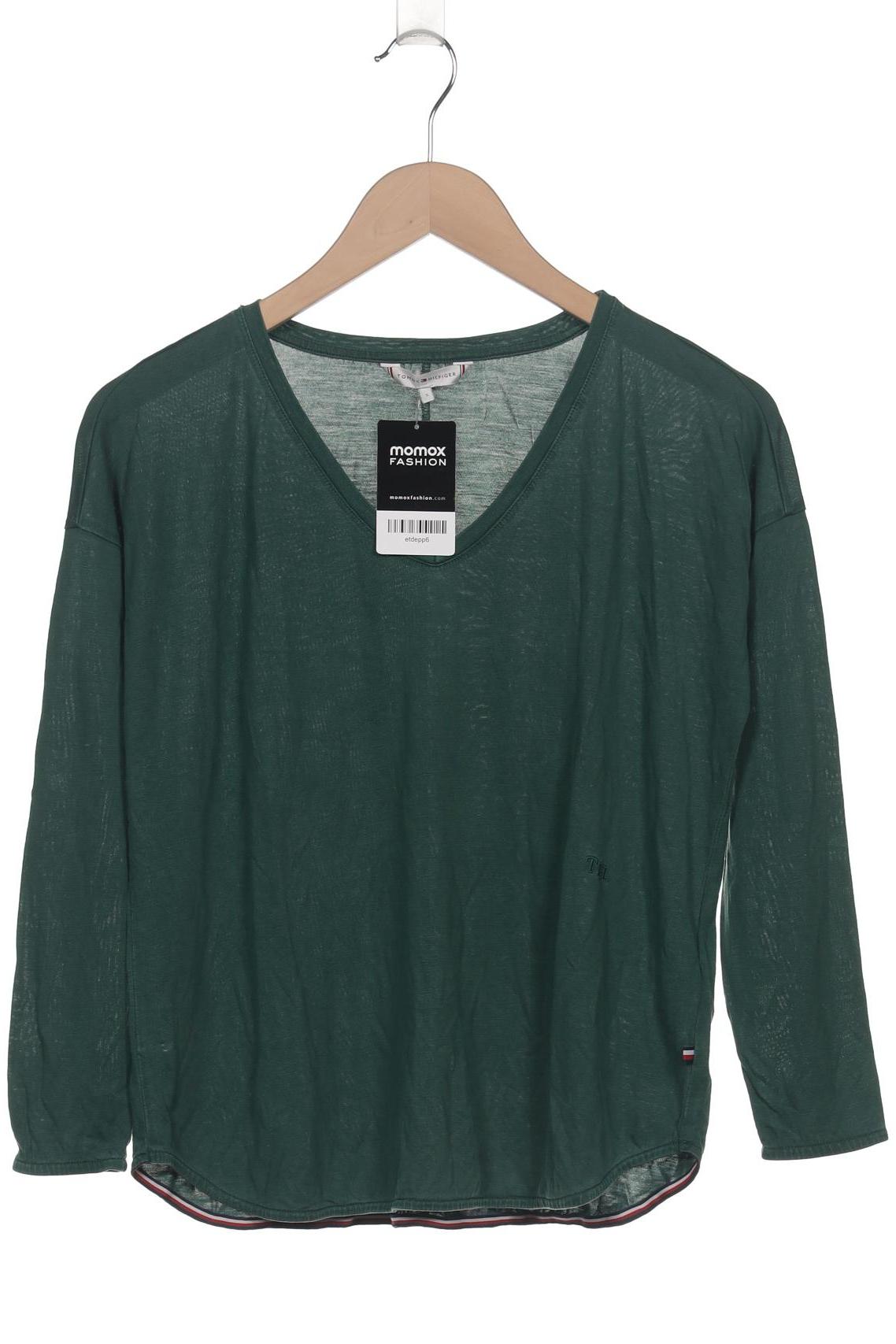 

Tommy Hilfiger Damen Langarmshirt, grün, Gr. 36