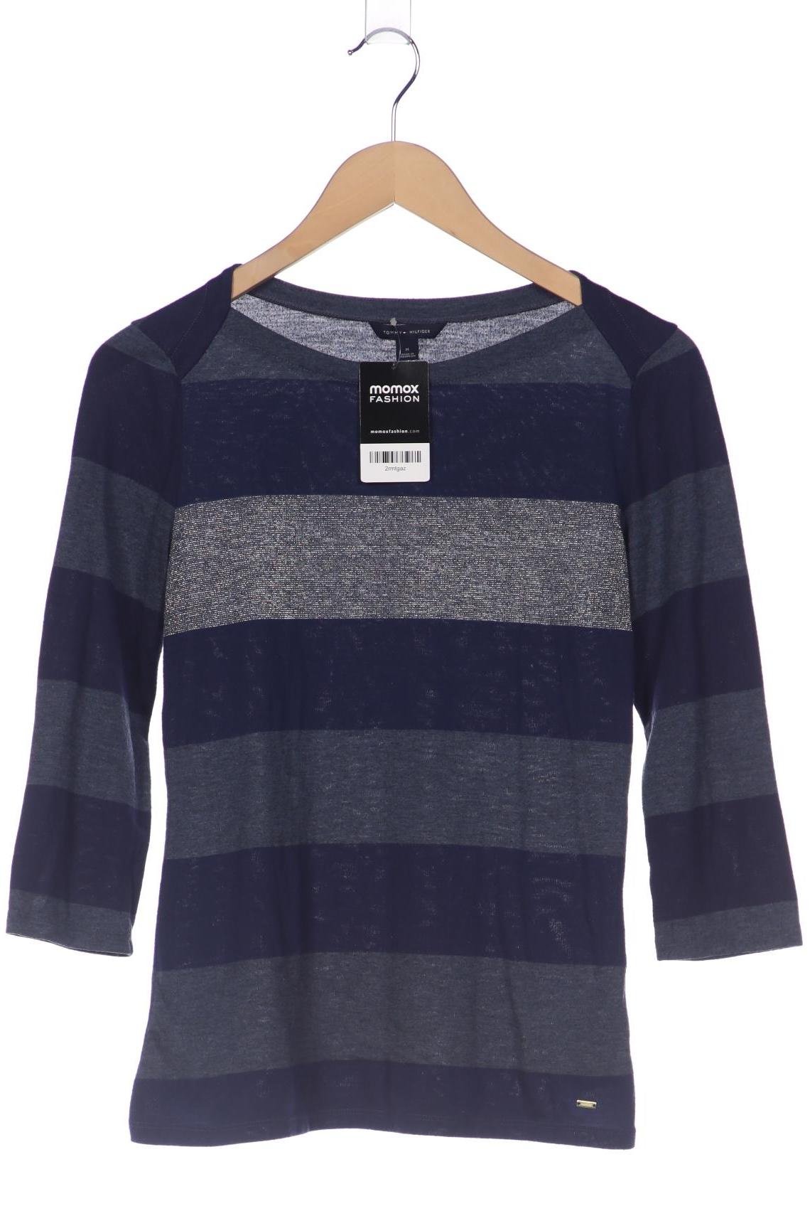 

Tommy Hilfiger Damen Langarmshirt, marineblau, Gr. 38