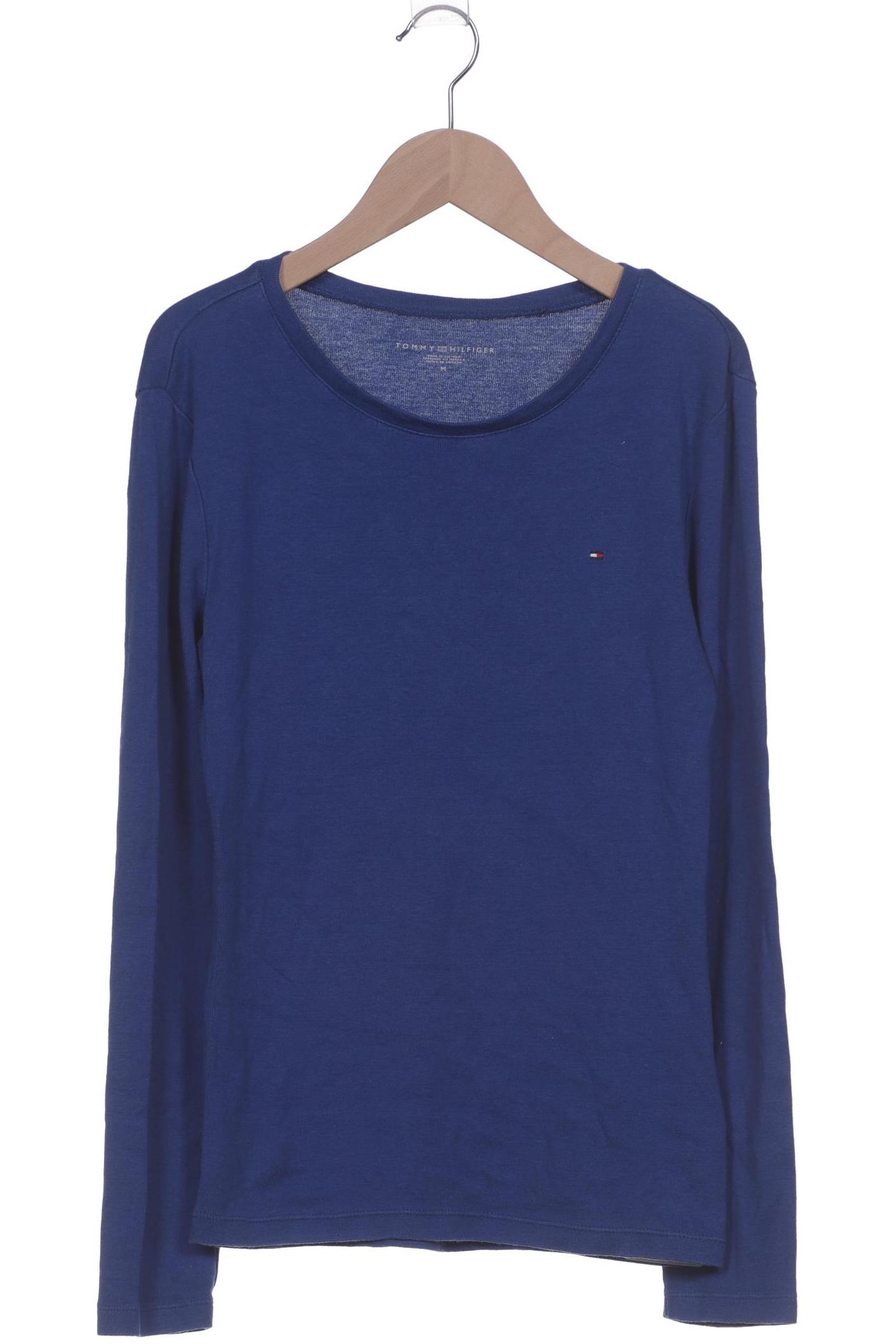 

Tommy Hilfiger Damen Langarmshirt, blau, Gr. 38
