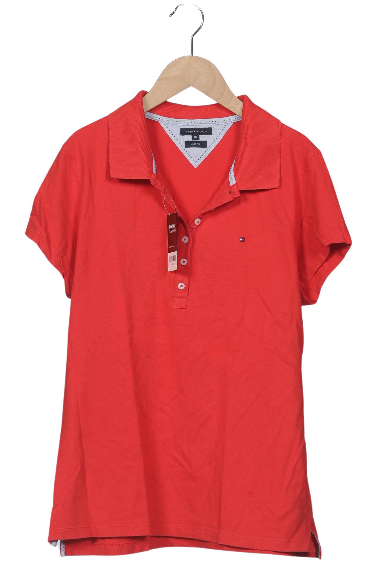 

Tommy Hilfiger Damen Poloshirt, rot, Gr. 46
