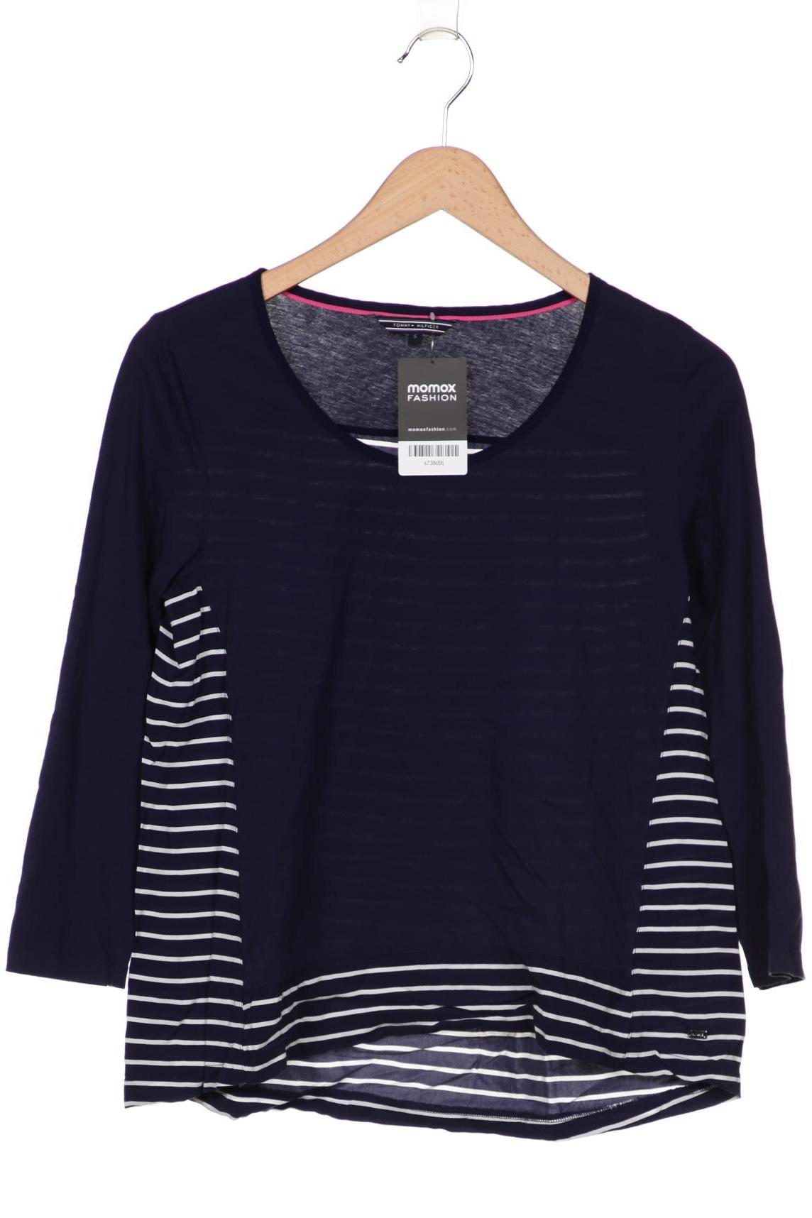

Tommy Hilfiger Damen Langarmshirt, marineblau, Gr. 36