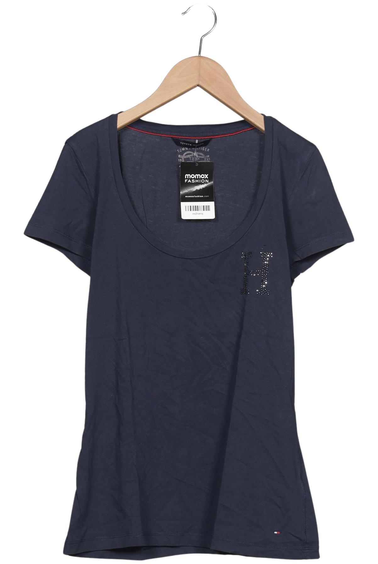 

Tommy Hilfiger Damen T-Shirt, marineblau, Gr. 38