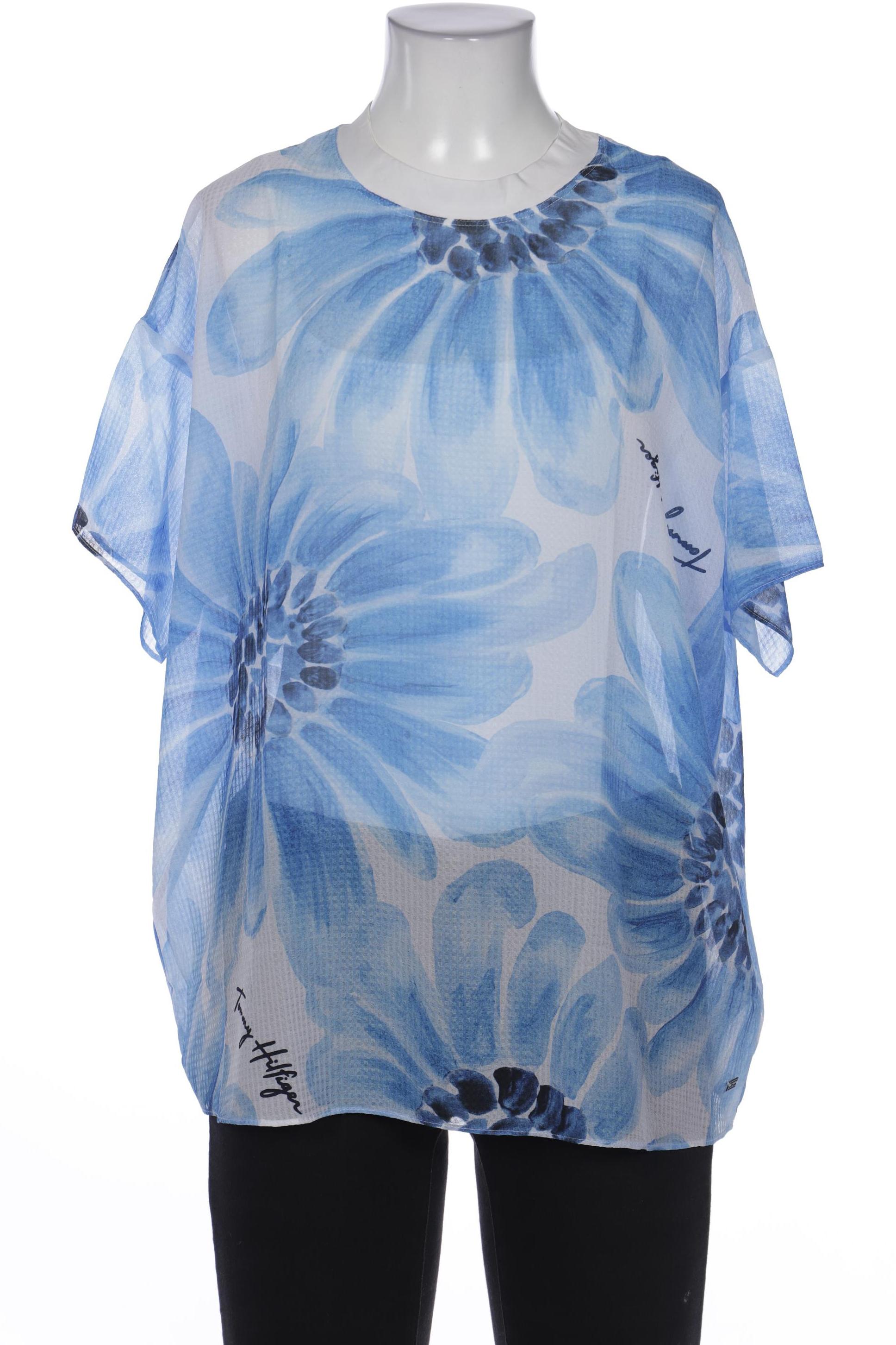 

Tommy Hilfiger Damen Bluse, blau, Gr. 34