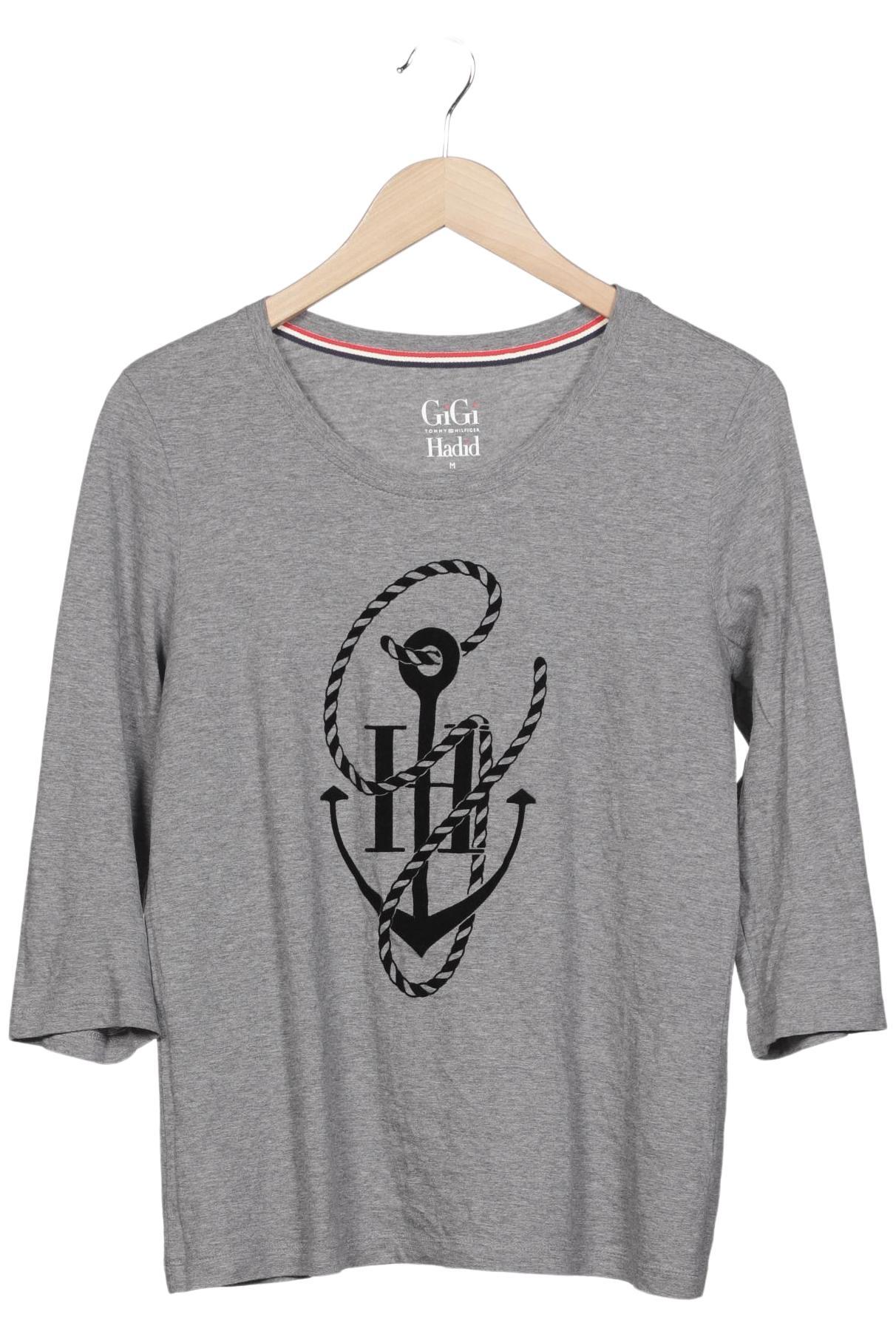 

Tommy Hilfiger Damen Langarmshirt, grau, Gr. 38