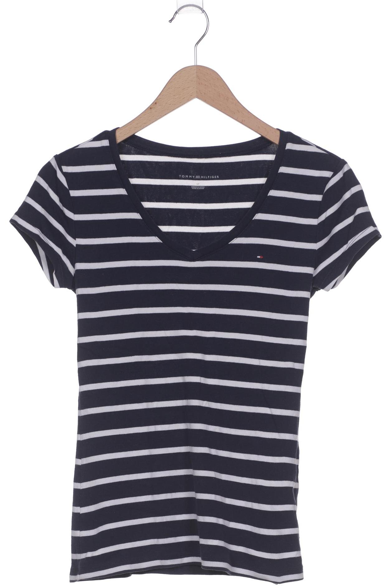 

Tommy Hilfiger Damen T-Shirt, marineblau, Gr. 36